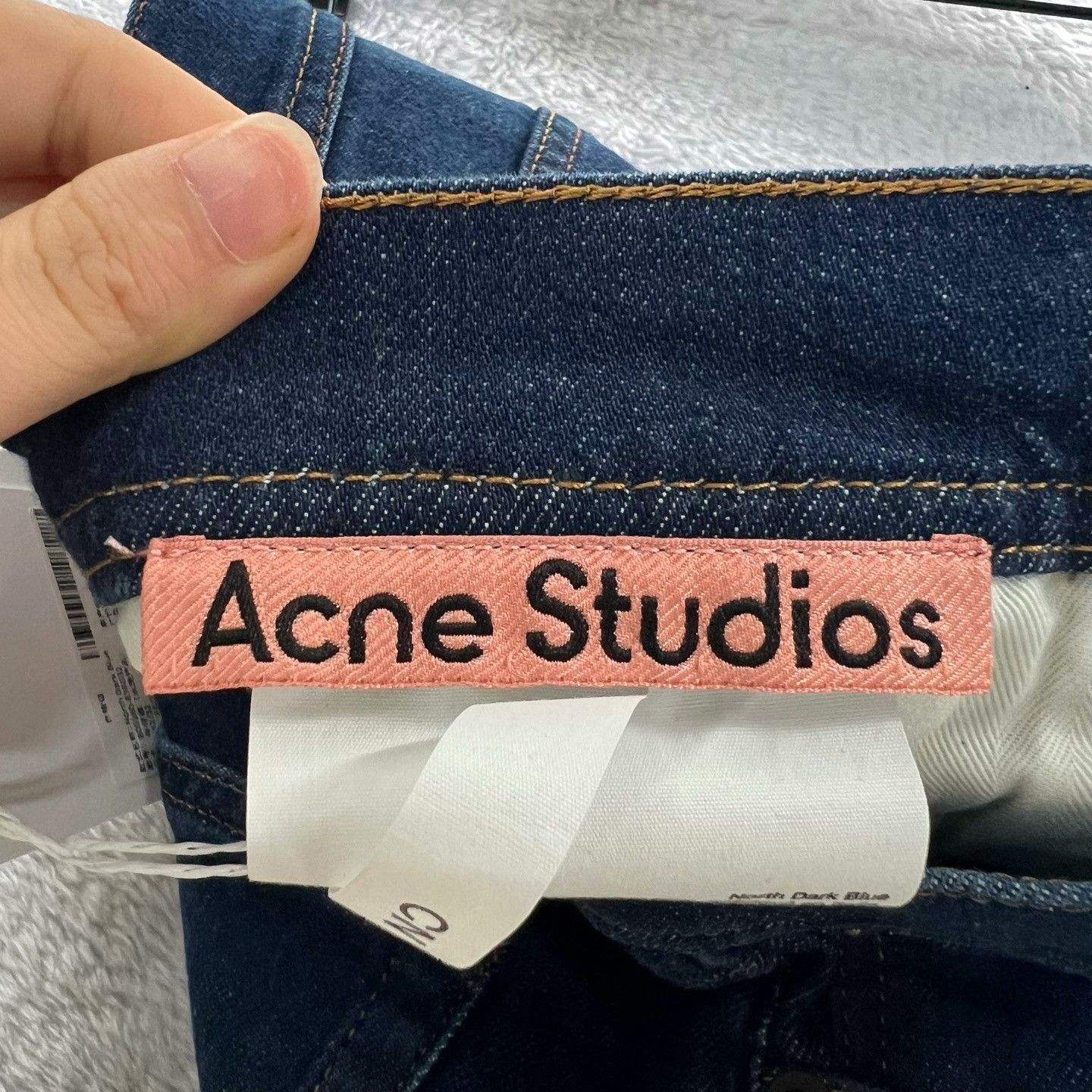 Acne Studios Acne Studios Dark Blue Denim Pants Size US 34 / EU 50 - 3 Thumbnail
