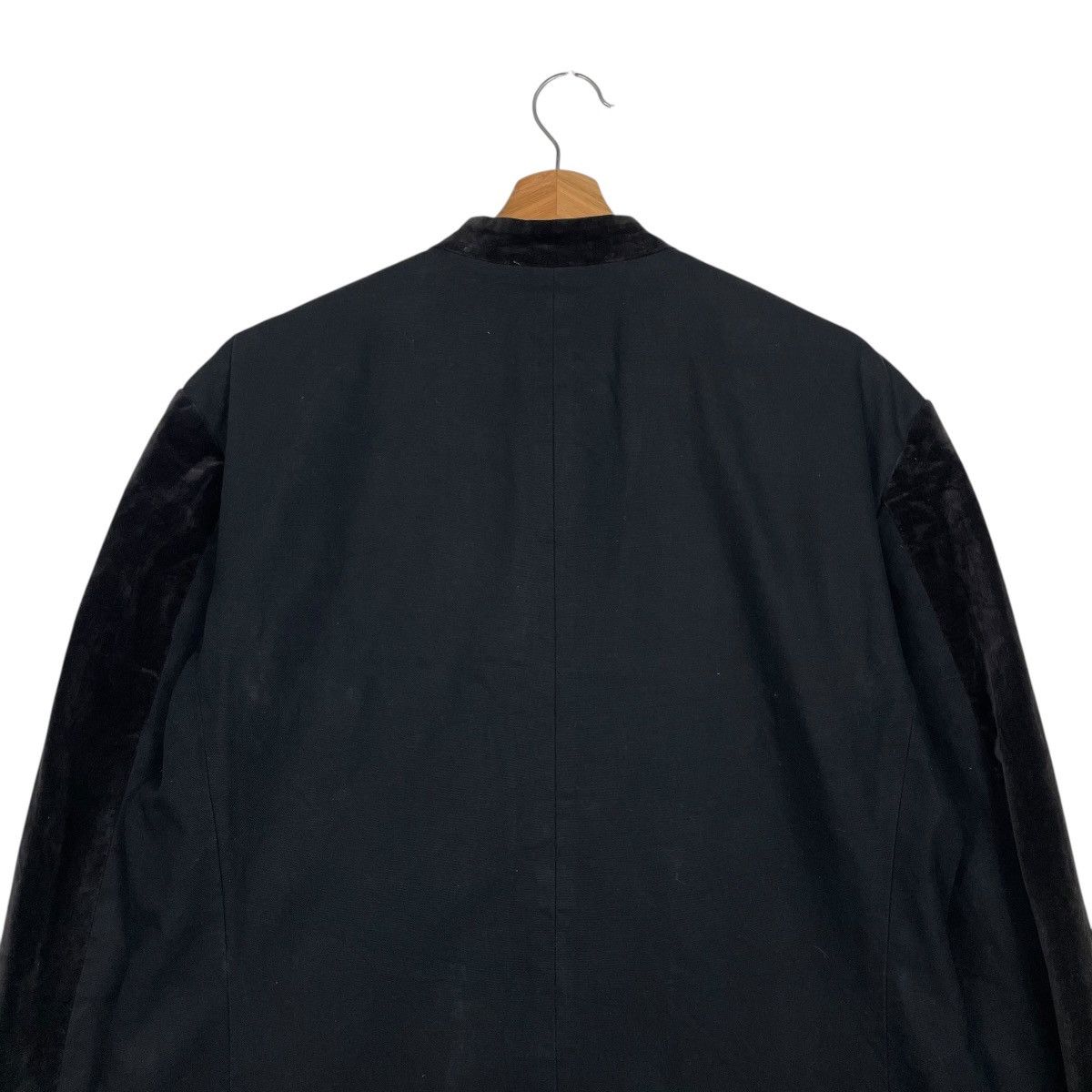 Issey Miyake Issey Miyake Men Mandarin Velvet Sleeve Jacket Size US M / EU 48-50 / 2 - 8 Thumbnail
