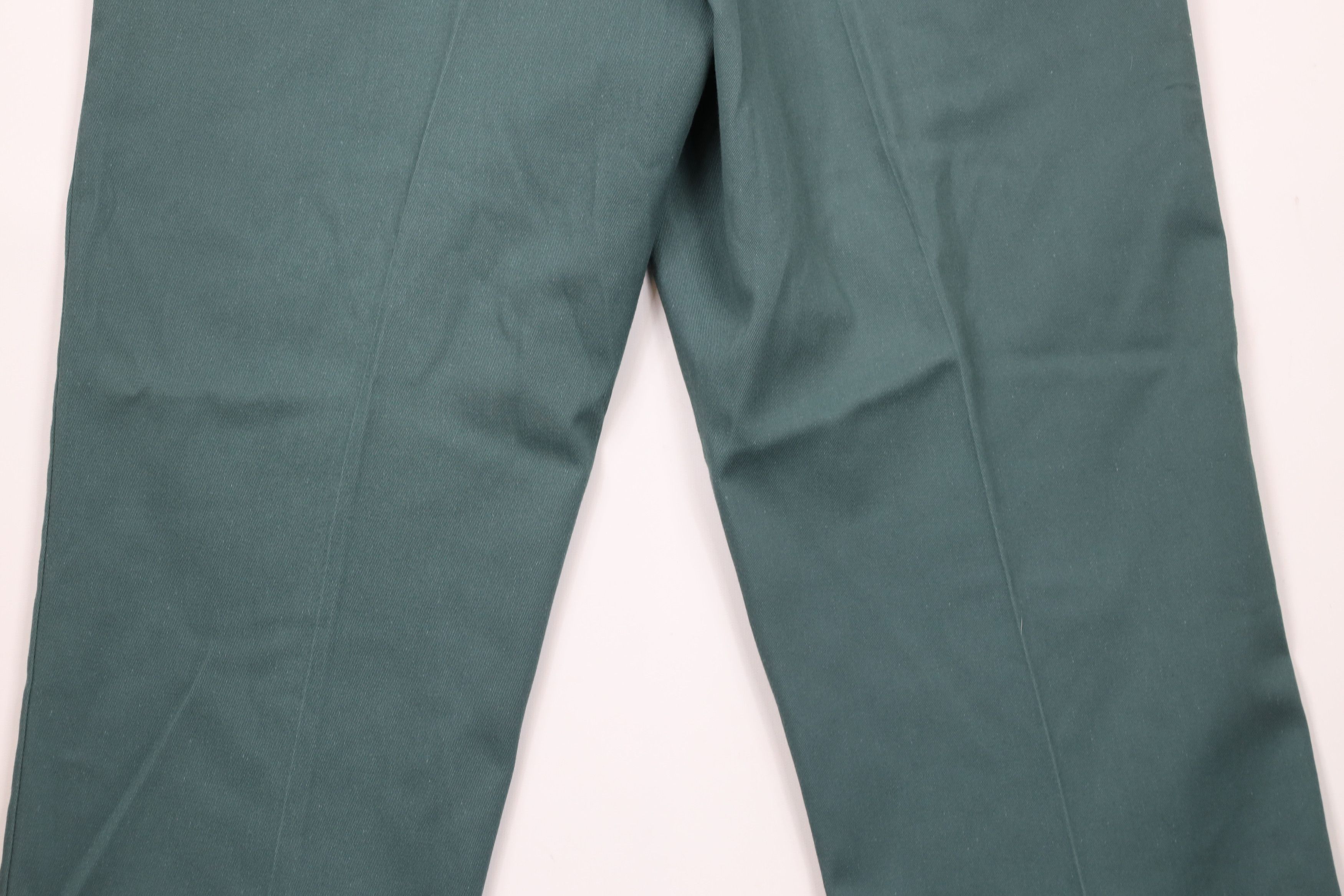 Dickies × Vintage Vintage 90s Dickies Spell Out Wide Leg Work Pants Green USA Size US 38 / EU 54 - 8 Thumbnail