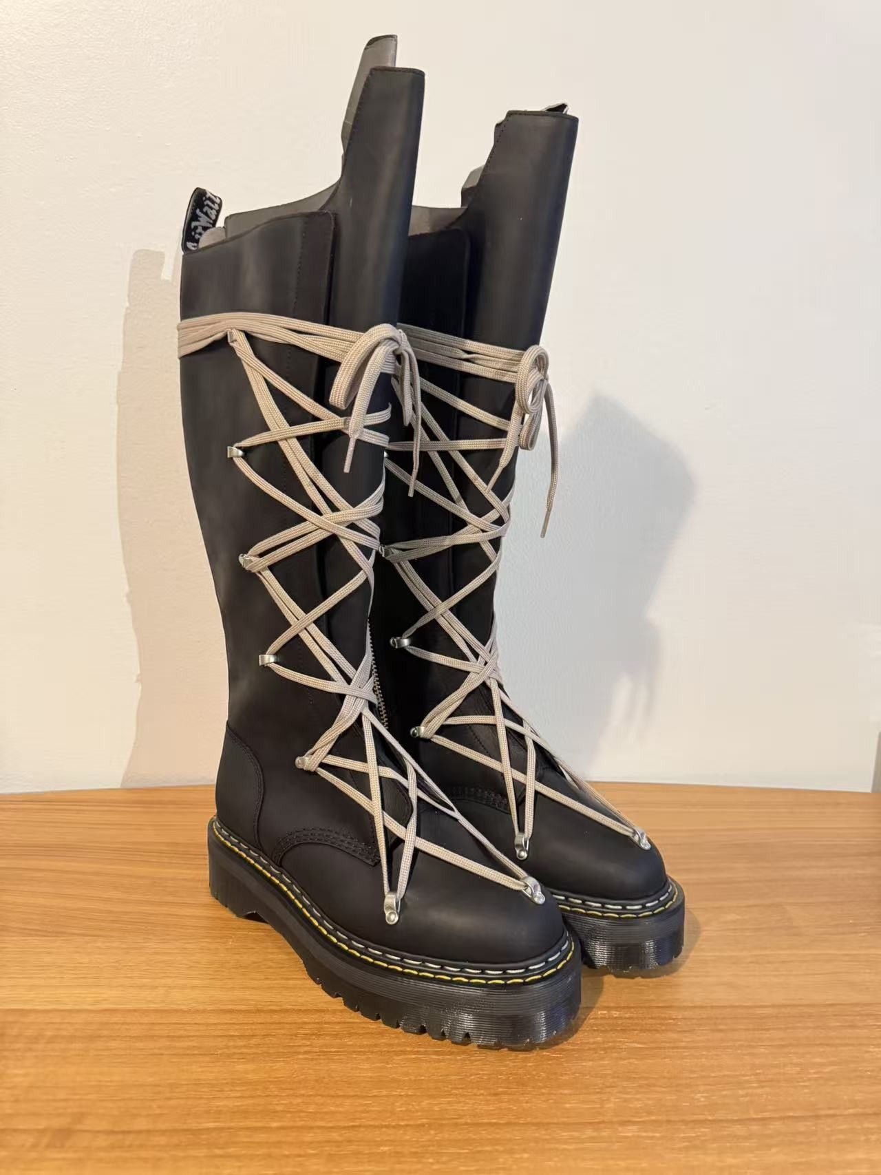 Dr. Martens × Rick Owens Rick Owens Dr Marten 1B60 Quad Sole 