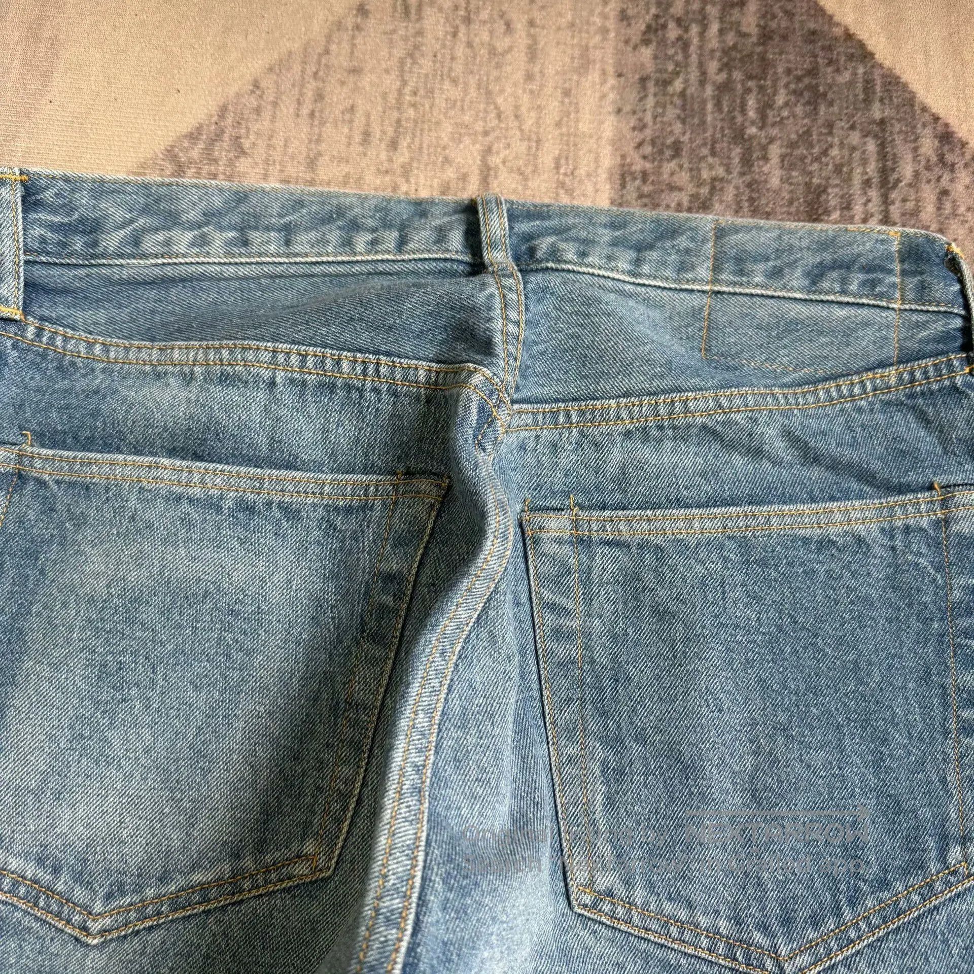 Kaptain Sunshine kaptain sunshine skate shoe cut denim pants. Size US 30 / EU 46 - 6 Thumbnail
