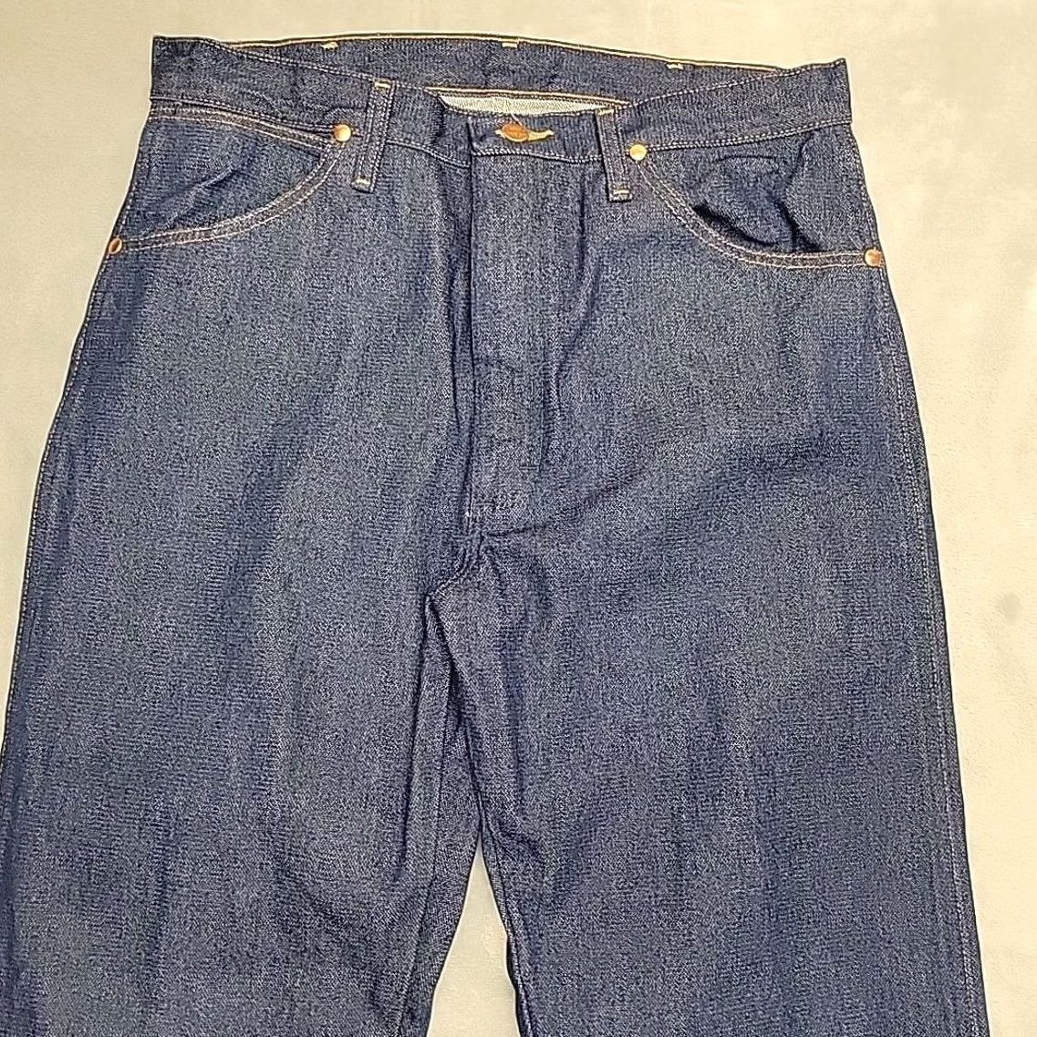 Wrangler Wrangler Jeans Men 34x38 Blue Denim Cowboy Cut Original Fit Western Rodeo 13MWZ Size US 34 / EU 50 - 3 Thumbnail