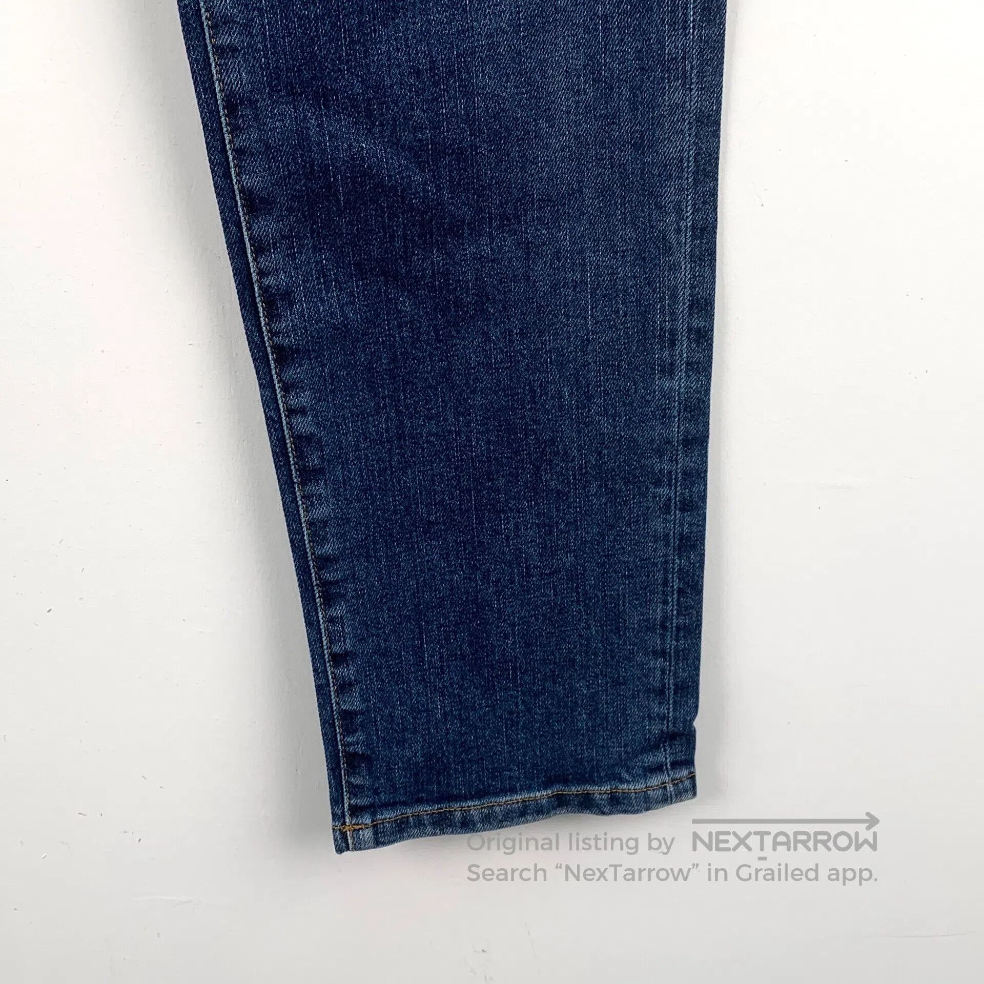 Dolce & Gabbana Dolce Gabbana Dark blue water-washed distressed design cot Size US 32 / EU 48 - 4 Thumbnail
