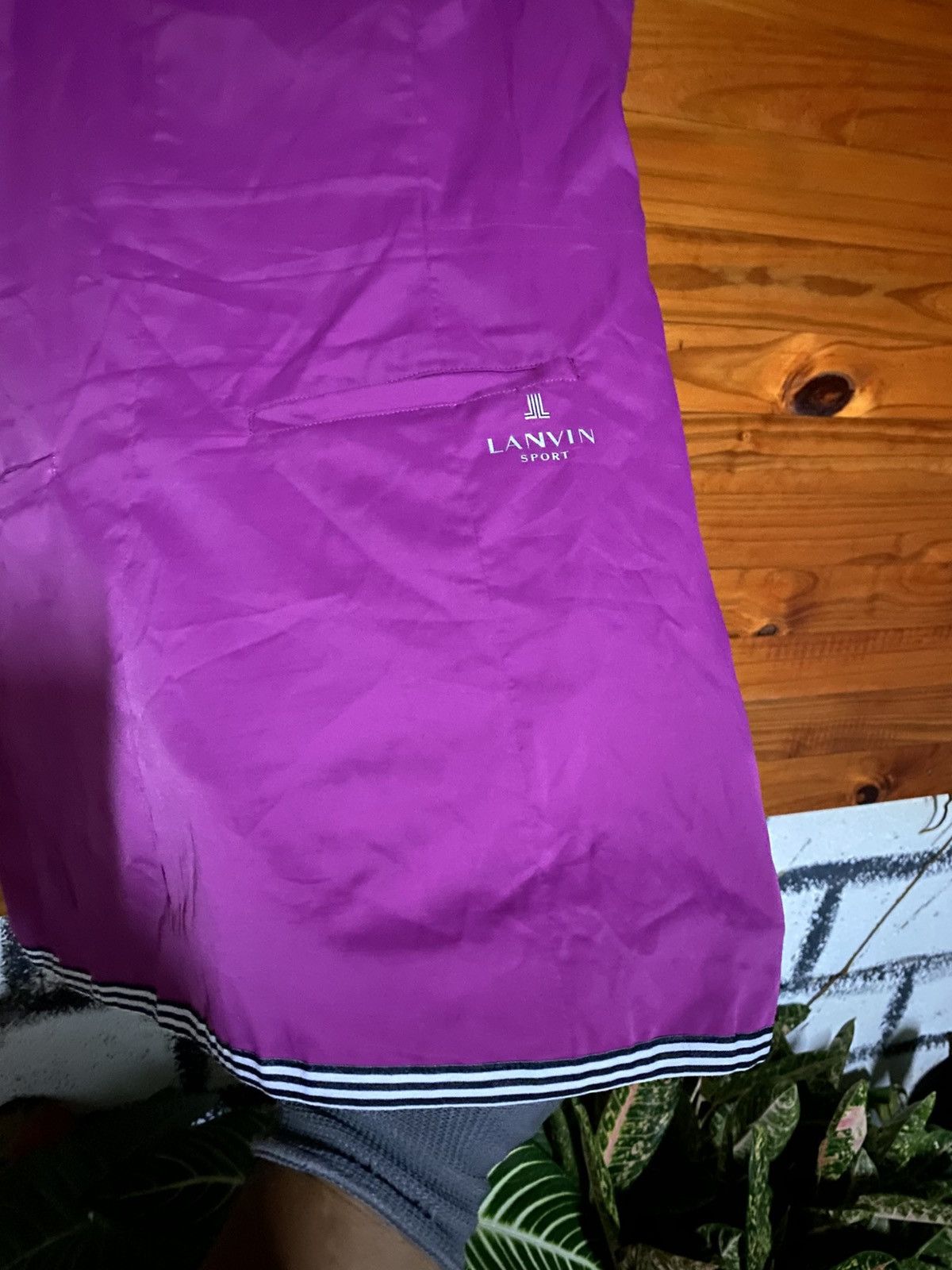 Lanvin 🧥 Lanvin Sport Sleeveless Hooded Vest | Magenta Windbreaker Size M / US 6-8 / IT 42-44 - 8 Thumbnail