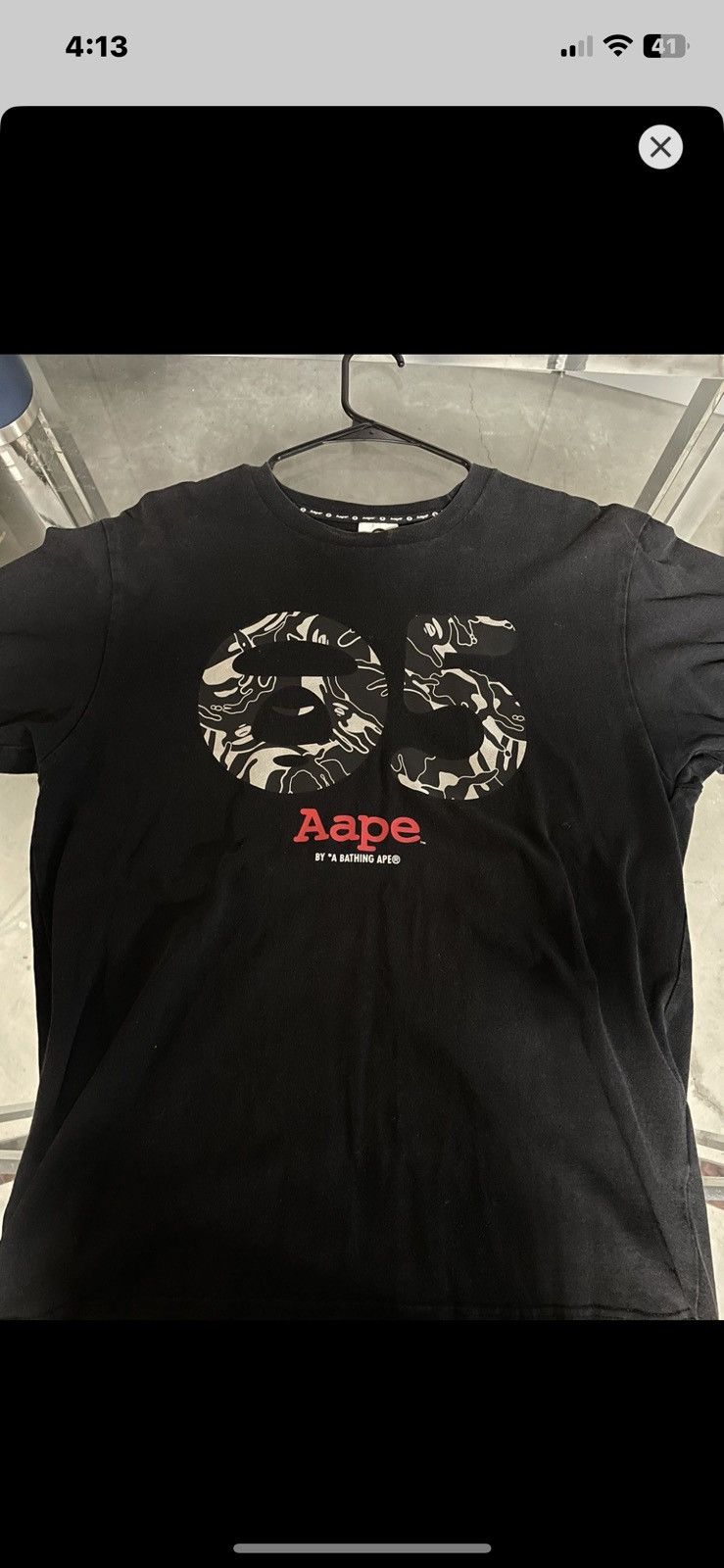 Aape Aape 05 Anniversary tee Size US L / EU 52-54 / 3 - 1 Thumbnail