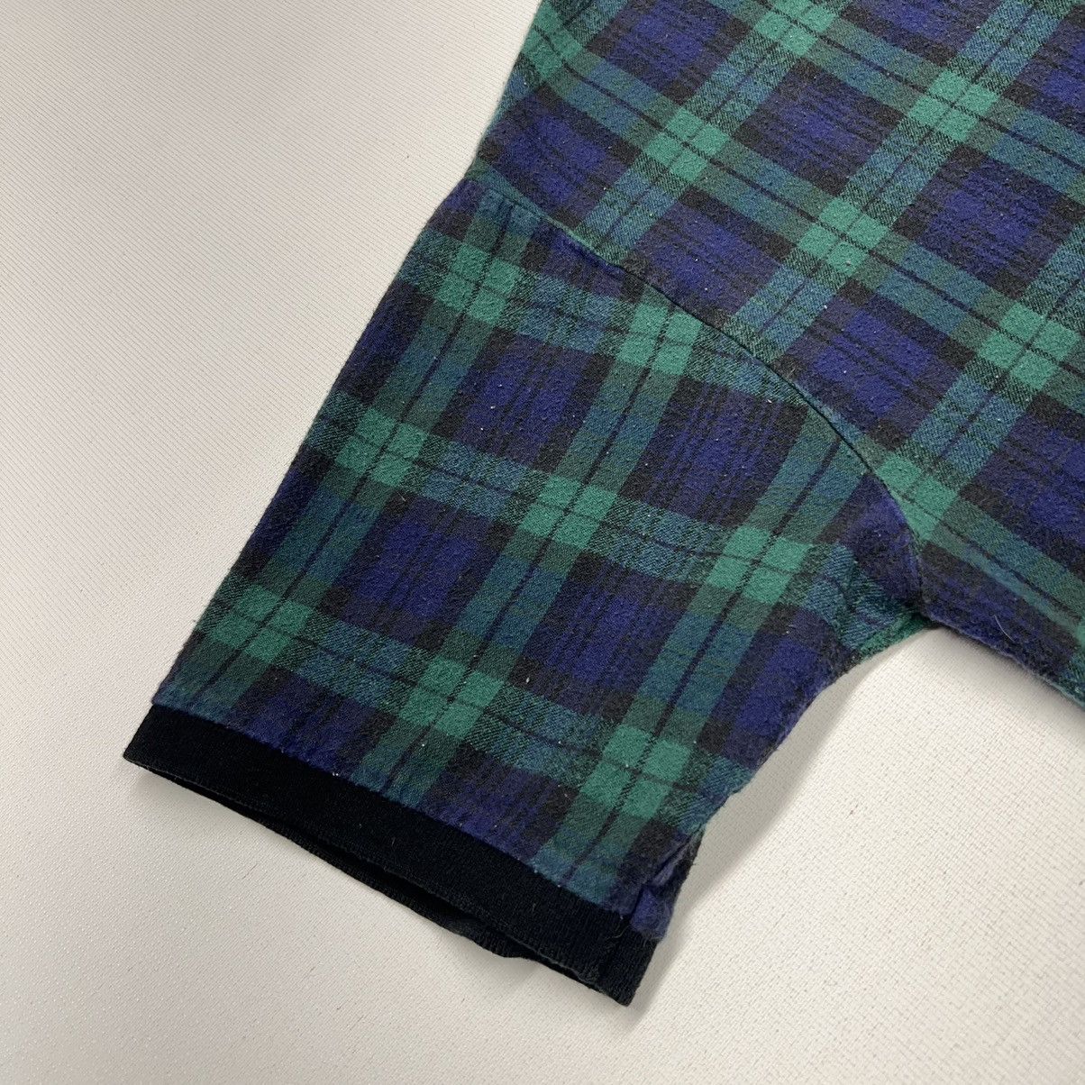 The Vermont Flannel Company × Vintage VTG The Vermont Flannel Company Polo Shirt Green Plaid Size US M / EU 48-50 / 2 - 10 Thumbnail