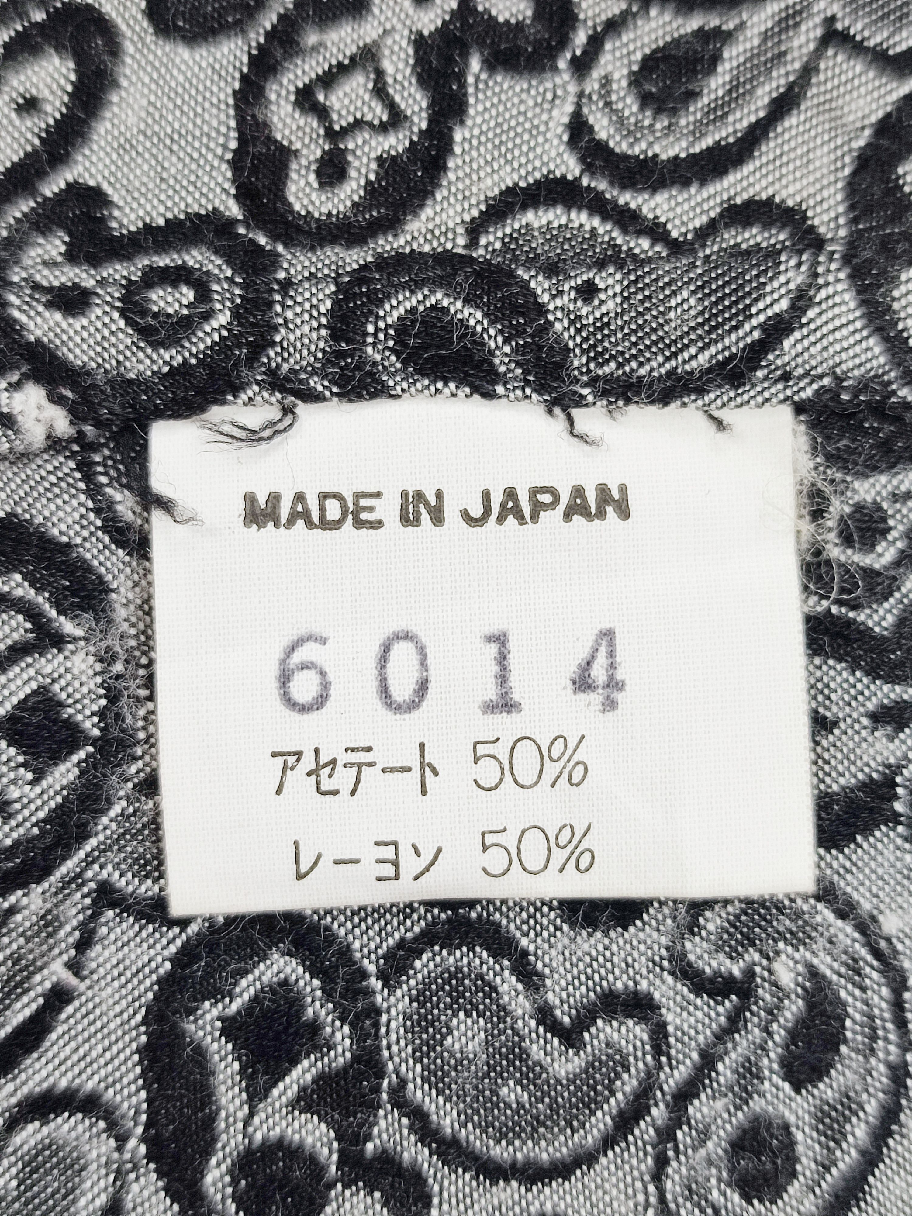 Y's × Yohji Yamamoto Y's Yohji Yamamoto French Collar Paisley Rayon Shirt Size US L / EU 52-54 / 3 - 7 Thumbnail
