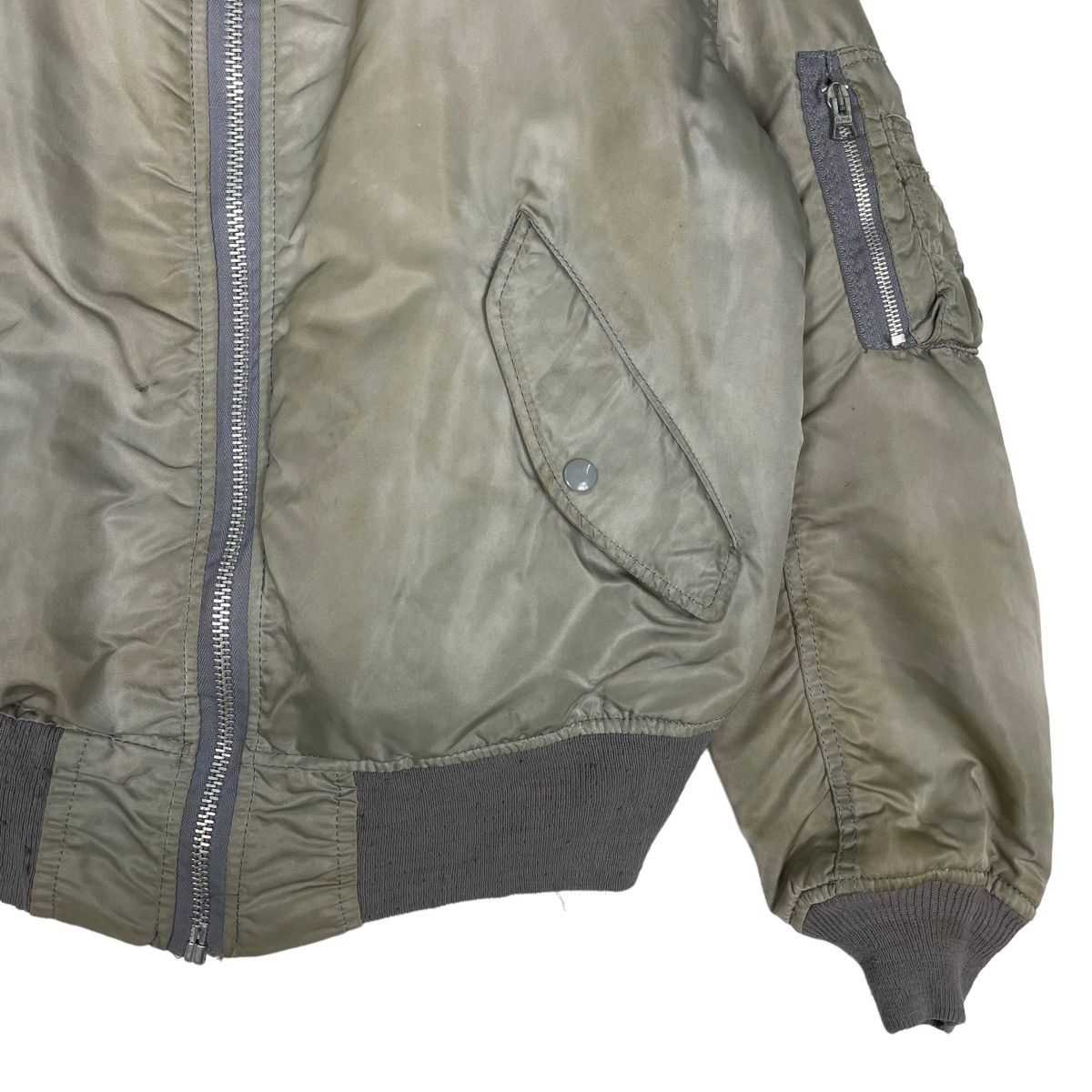 Alpha Industries 💥ALPHA INDUSTRIES BOMBER FLIGHT RIOT JACKET Size US M / EU 48-50 / 2 - 4 Thumbnail
