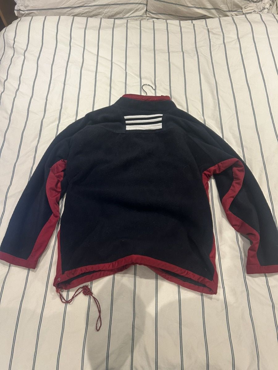 Adidas VINTAGE authentic Adidas quarter Zip sweater Size US M / EU 48-50 / 2 - 2 Thumbnail