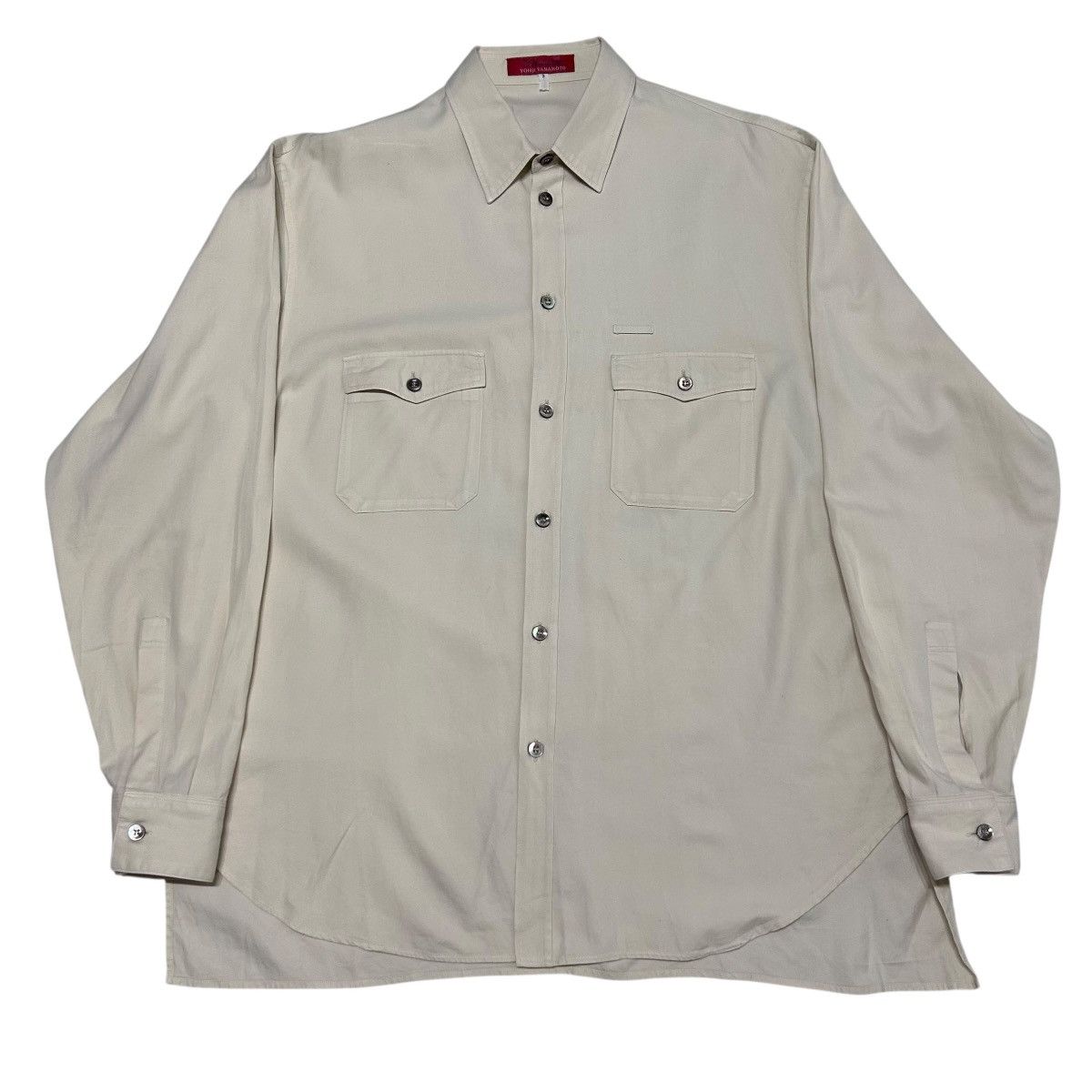 Yohji Yamamoto 563 90s Yohji Yamamoto Y's for men shirt archive vintage Size US M / EU 48-50 / 2 - 3 Thumbnail