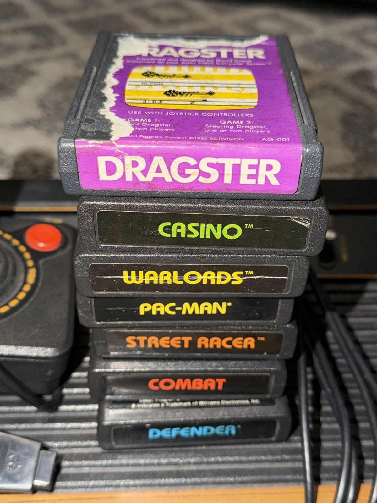Other Atari 2600 Video Game Console With 7 Games Bundle Vintage Size ONE SIZE - 14 Thumbnail