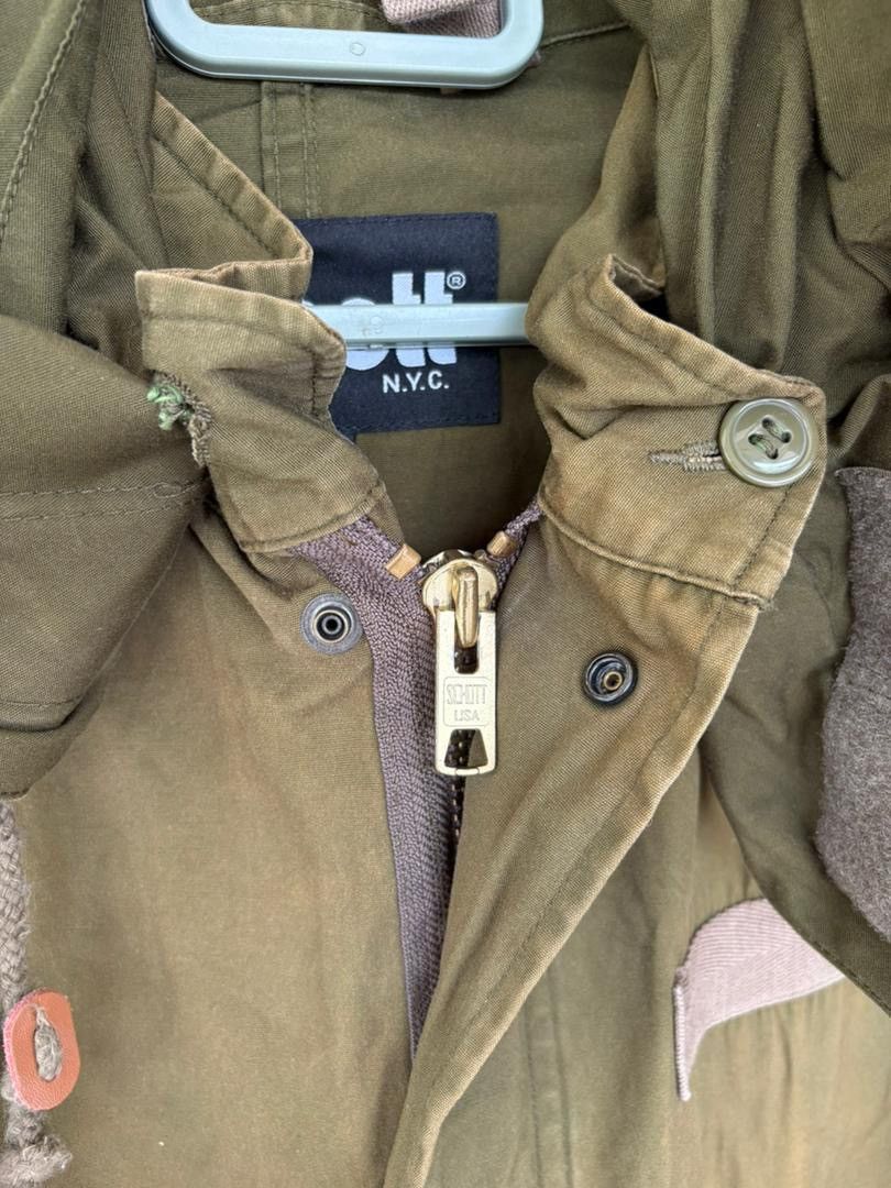 Schott Vintage Schott N.Y.C fishtale Parka with Rare Hoodies Design Size US L / EU 52-54 / 3 - 13 Thumbnail
