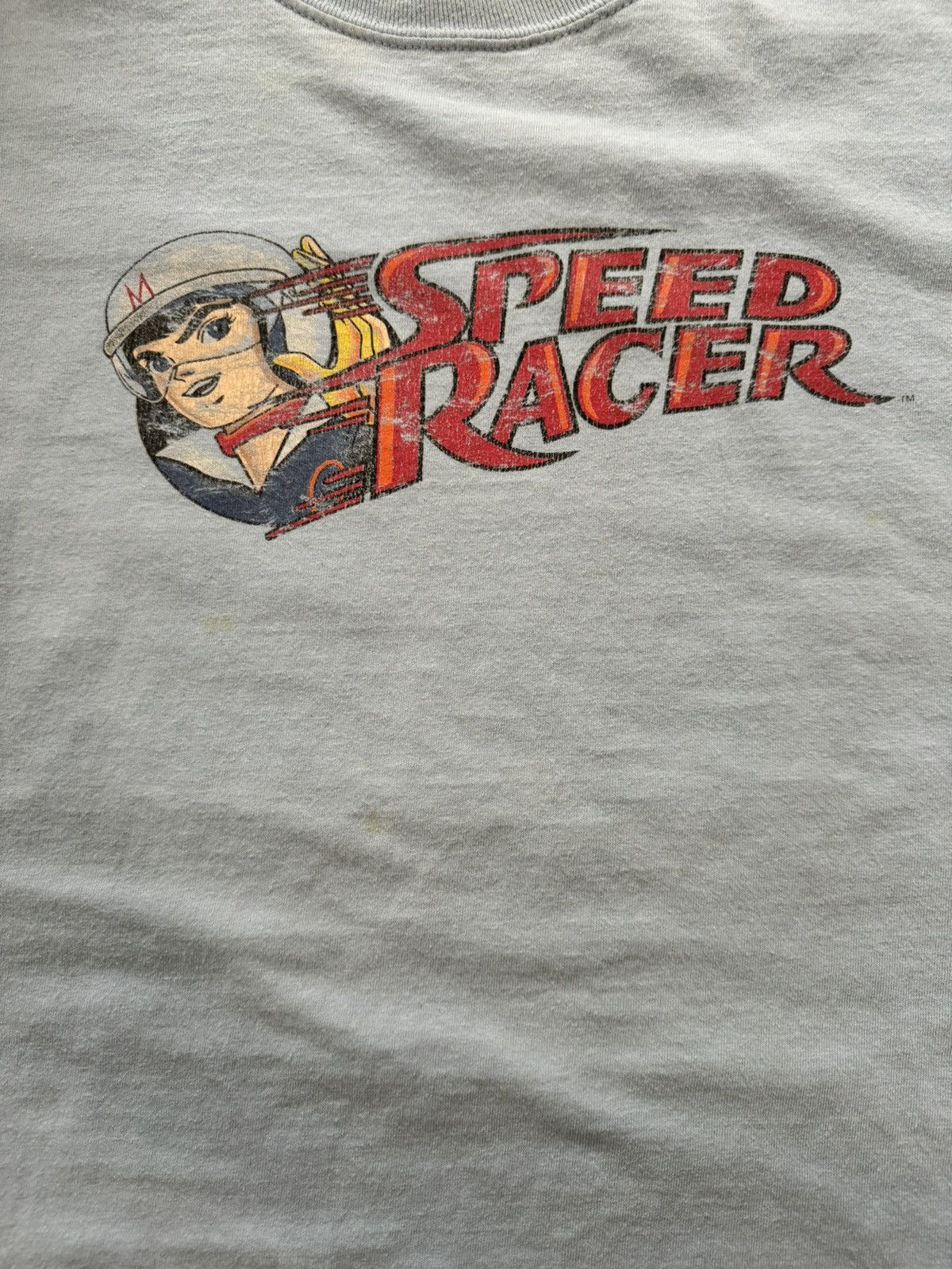 Vintage Vintage Speed Racer Graphic Tee Blue Size XXL 90’s Y2K Size US XXL / EU 58 / 5 - 7 Thumbnail