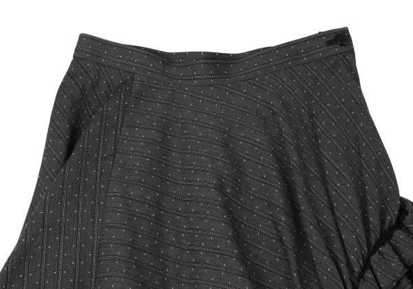Comme des Garcons Comme des Garcons size S Retro dark gray lace overskirt Size 23" - 4 Thumbnail