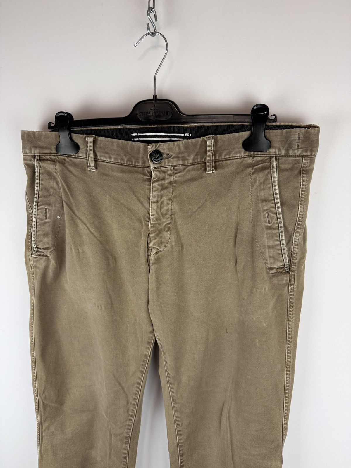 Stone Island Beige Stone Island cargo trousers Size US 36 / EU 52 - 2 Thumbnail