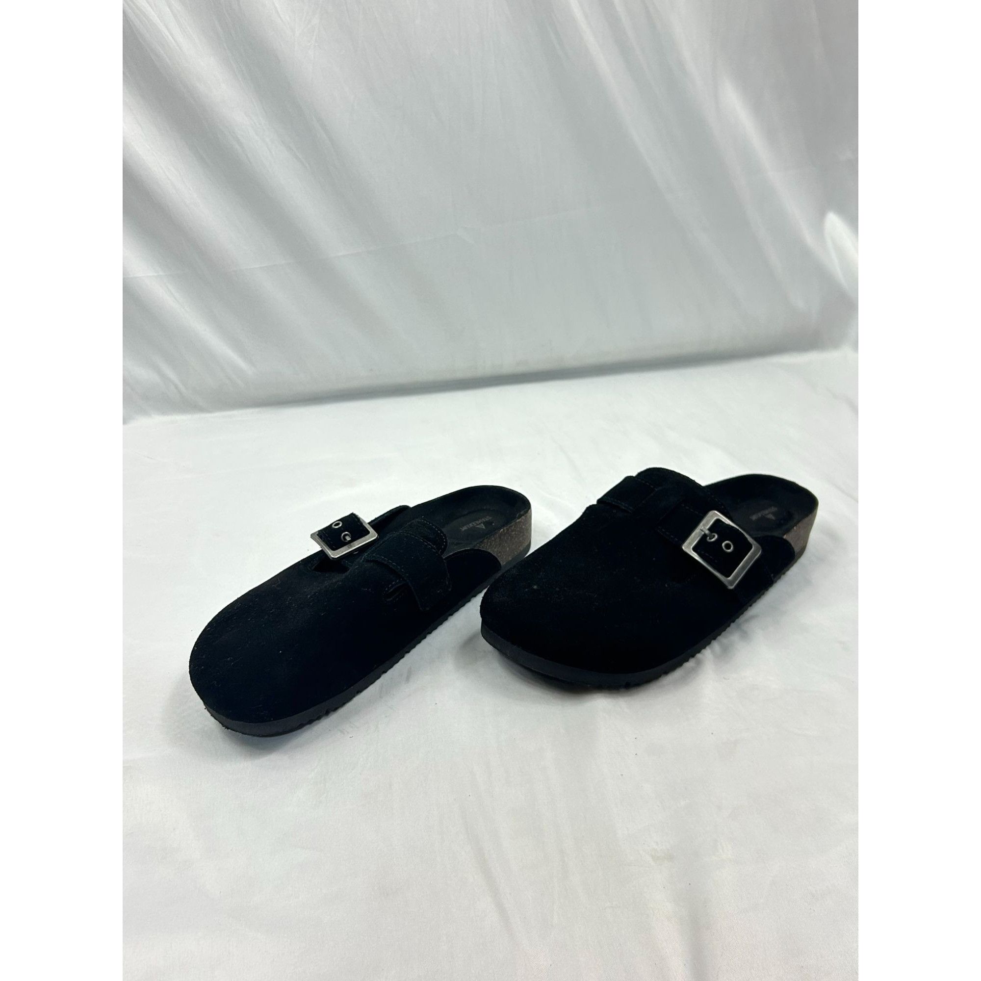 Other Staheekum Clogs Women Size 9 Black Suede Mule Slip On Comfor Size US 9 / IT 39 - 5 Thumbnail
