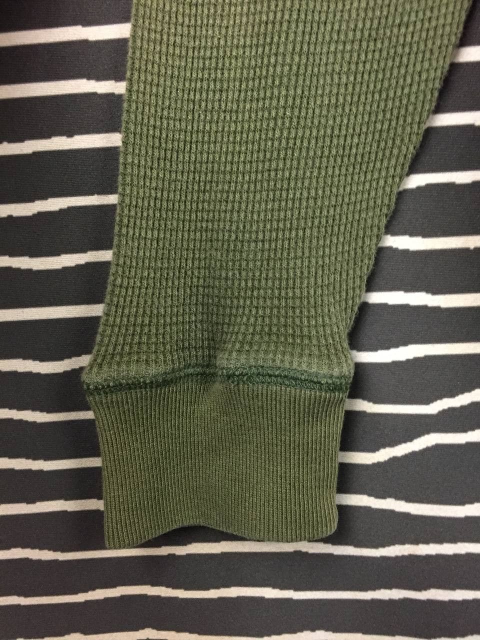Uniqlo Uniqlo Authentic Original Wash Waffle Knit Henley Tee Size US XL / EU 56 / 4 - 8 Thumbnail