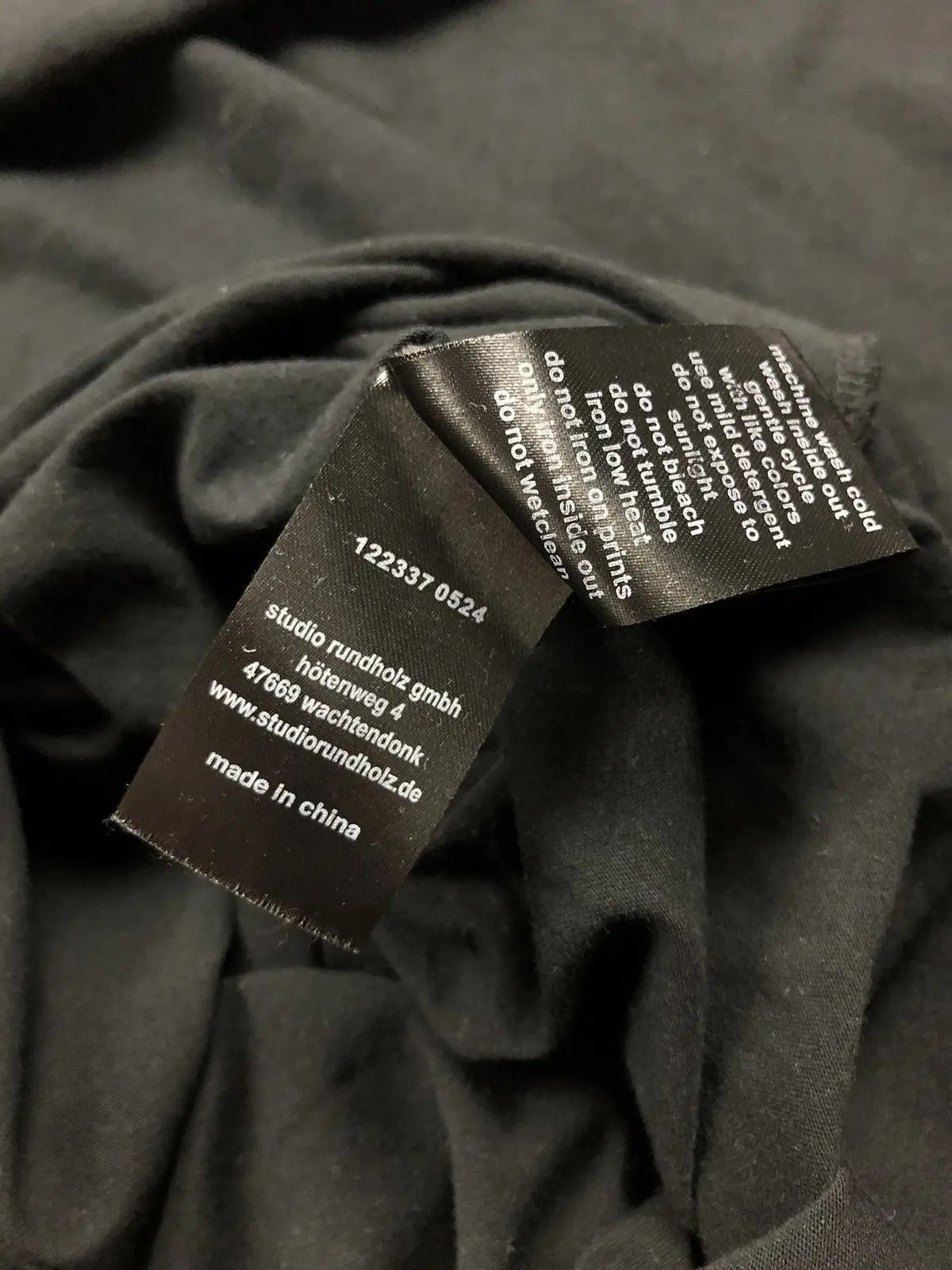 Rundholz RUNDHOLZ Rare Oversized Avantgard Hype Tshirt Streetwear Size US S / EU 44-46 / 1 - 9 Thumbnail