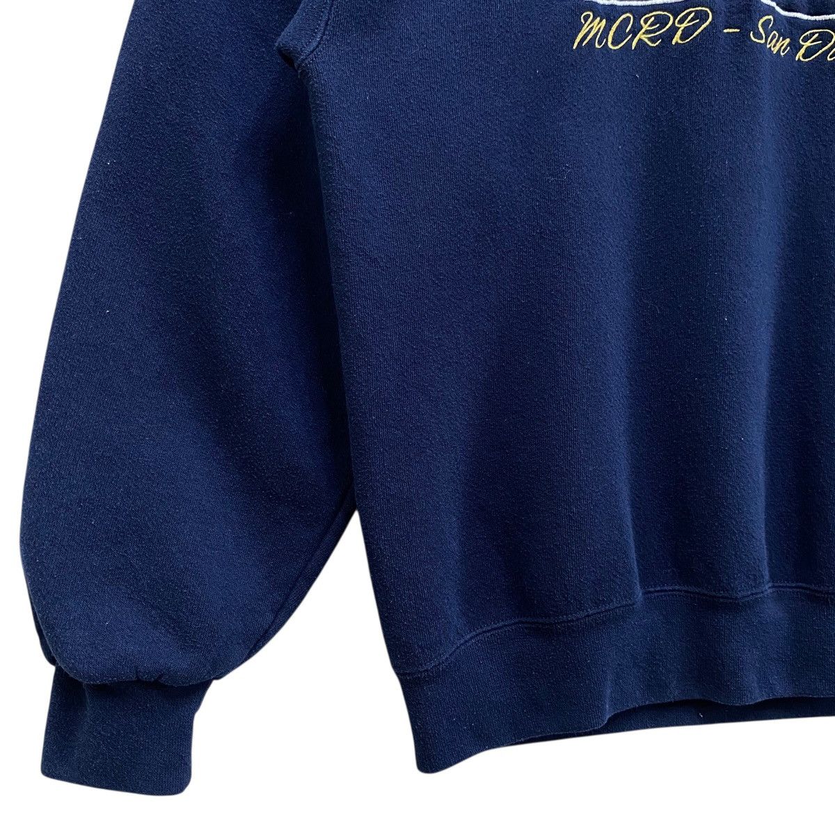 Soffe Vintage 90s Marines MCRD San Diego Sweatshirt M Made in USA Size US M / EU 48-50 / 2 - 4 Thumbnail
