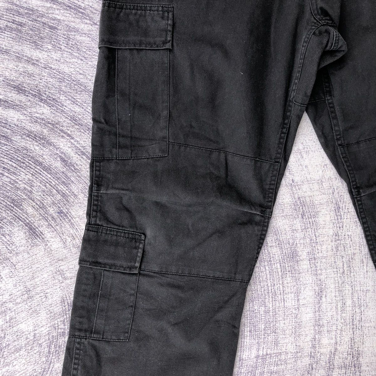 All Blacks W36 Vintage Black Cargo Pants 8 poket Military Pants Size US 36 / EU 52 - 5 Thumbnail