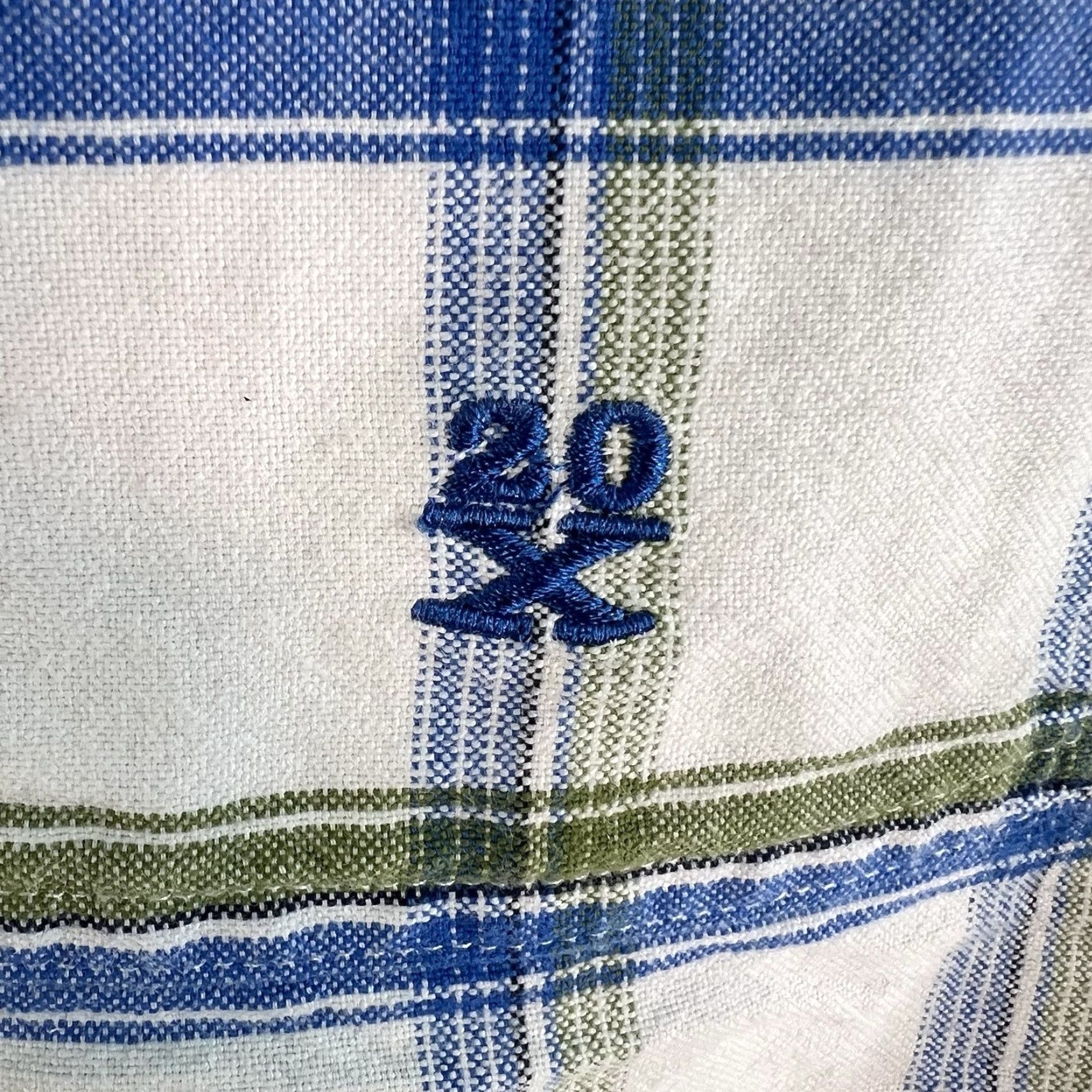 Wrangler VINTAGE No, Wrangler 20X Cowboy Check Button-Down Shirt Mens Size L Blue/Green, Button-Up, Cotton, Regular Fit, Long Sleeve Mens Size US L / EU 52-54 / 3 - 4 Thumbnail