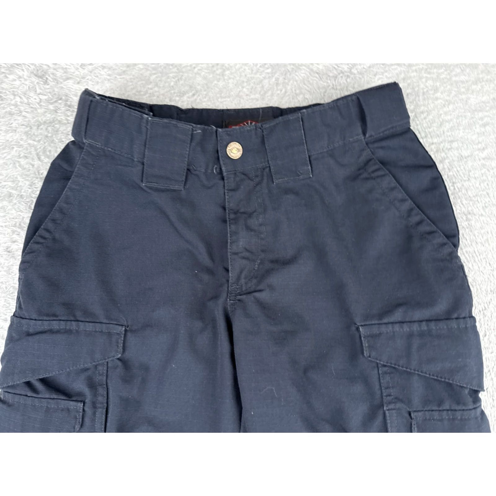 Vintage TRU-SPEC Pants Women 4 Blue Cargo Rip-Stop Poly Blend 27L Pant Size 27" / US 4 / IT 40 - 4 Thumbnail