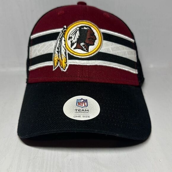 NFL Washington Redskins NFL Team Apparel Trucker Hat SnapBack Bl Size ONE SIZE - 1 Thumbnail