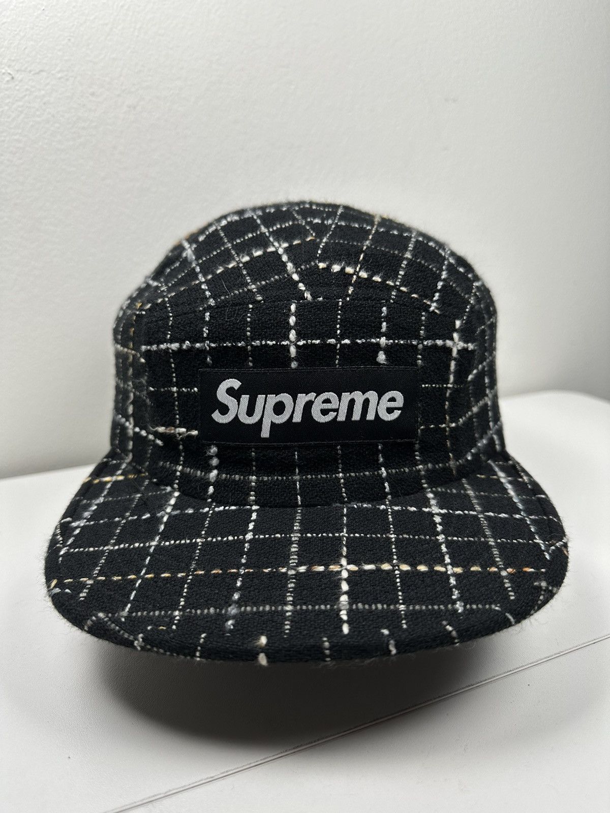 Supreme Boucle Camp Cap | Grailed