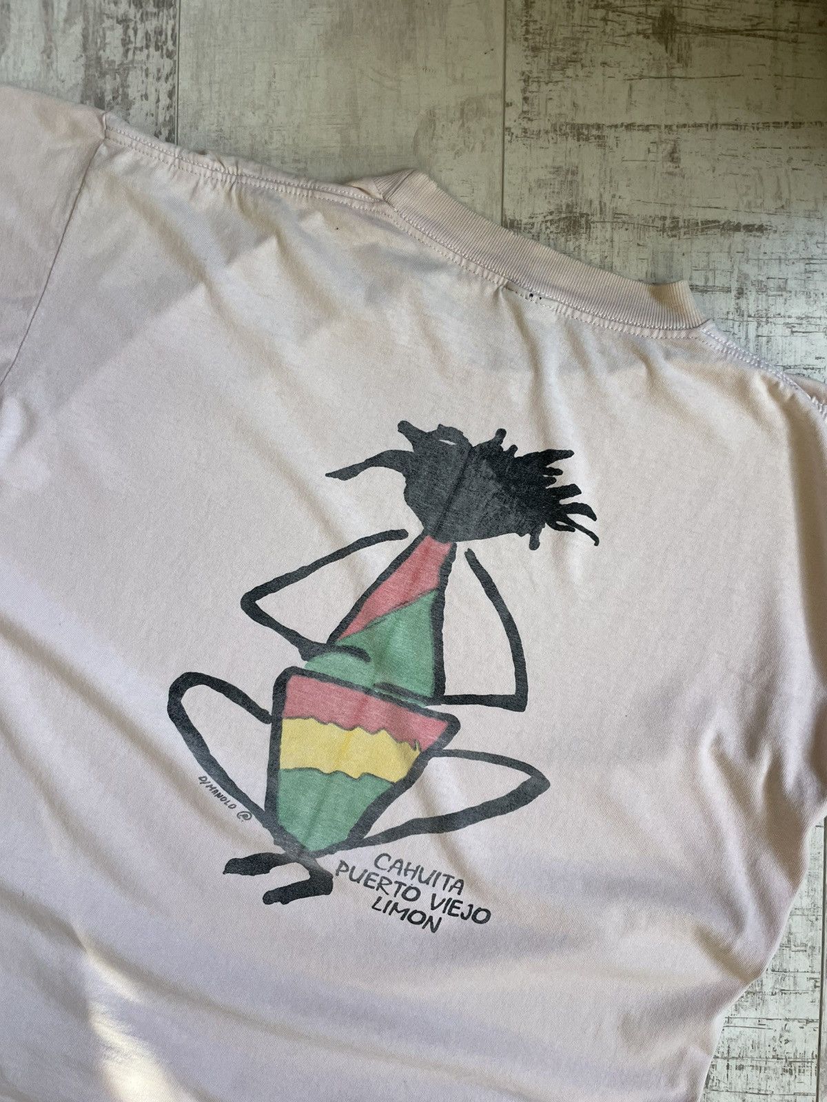 Vintage Vintage Y2K Rasta Smoke Weed Tee Crazy Bob Marley Size US L / EU 52-54 / 3 - 4 Thumbnail