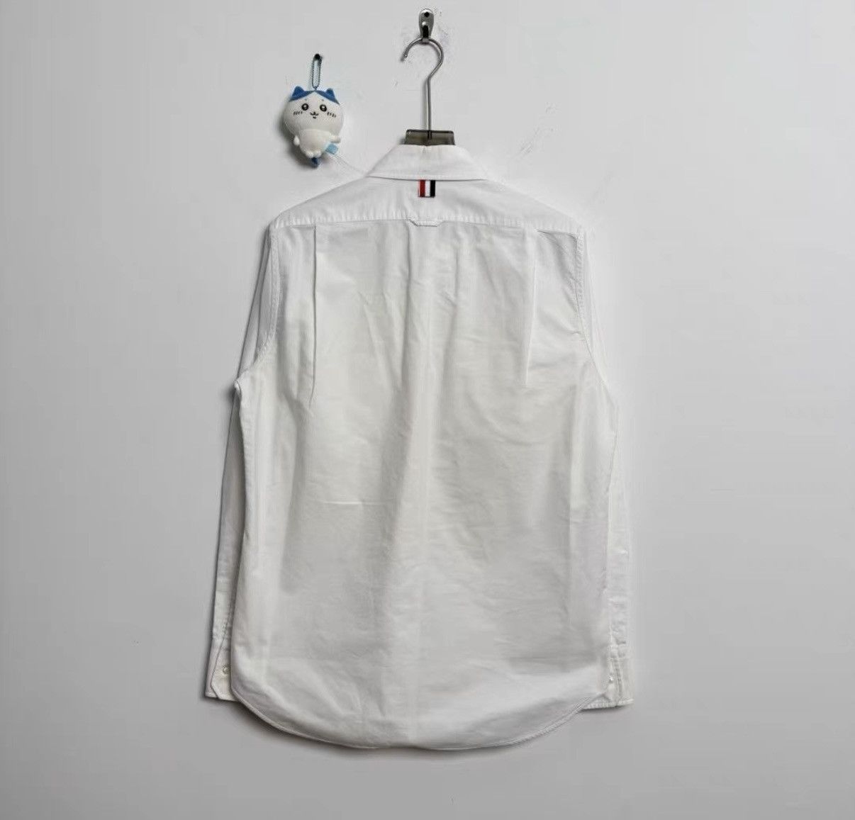 Thom Browne Chest Pocket Logo-Lettering Shirt