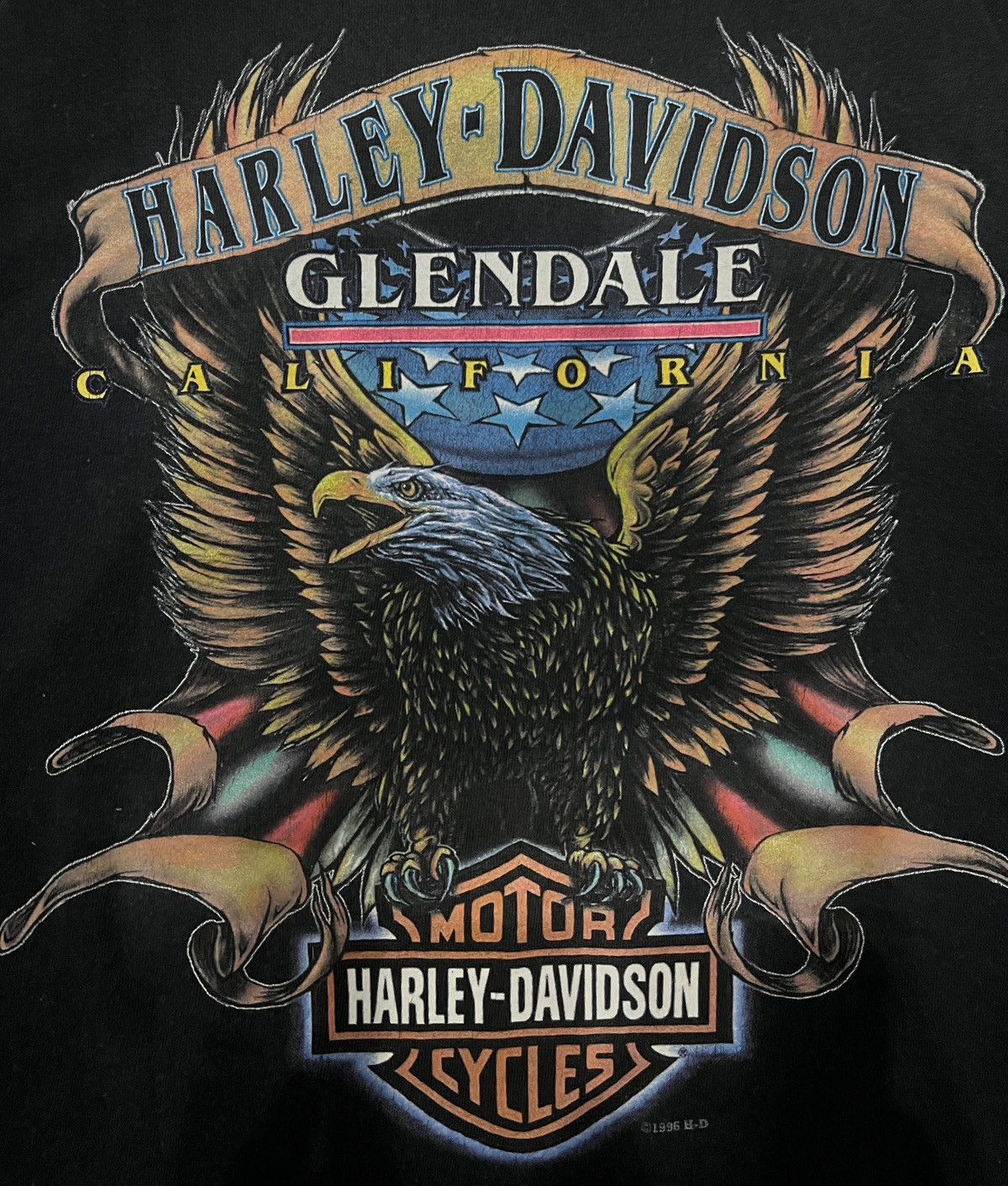 Harley Davidson 1995 Vintage Harley-Davidson Shirt Size M Size US M / EU 48-50 / 2 - 6 Thumbnail