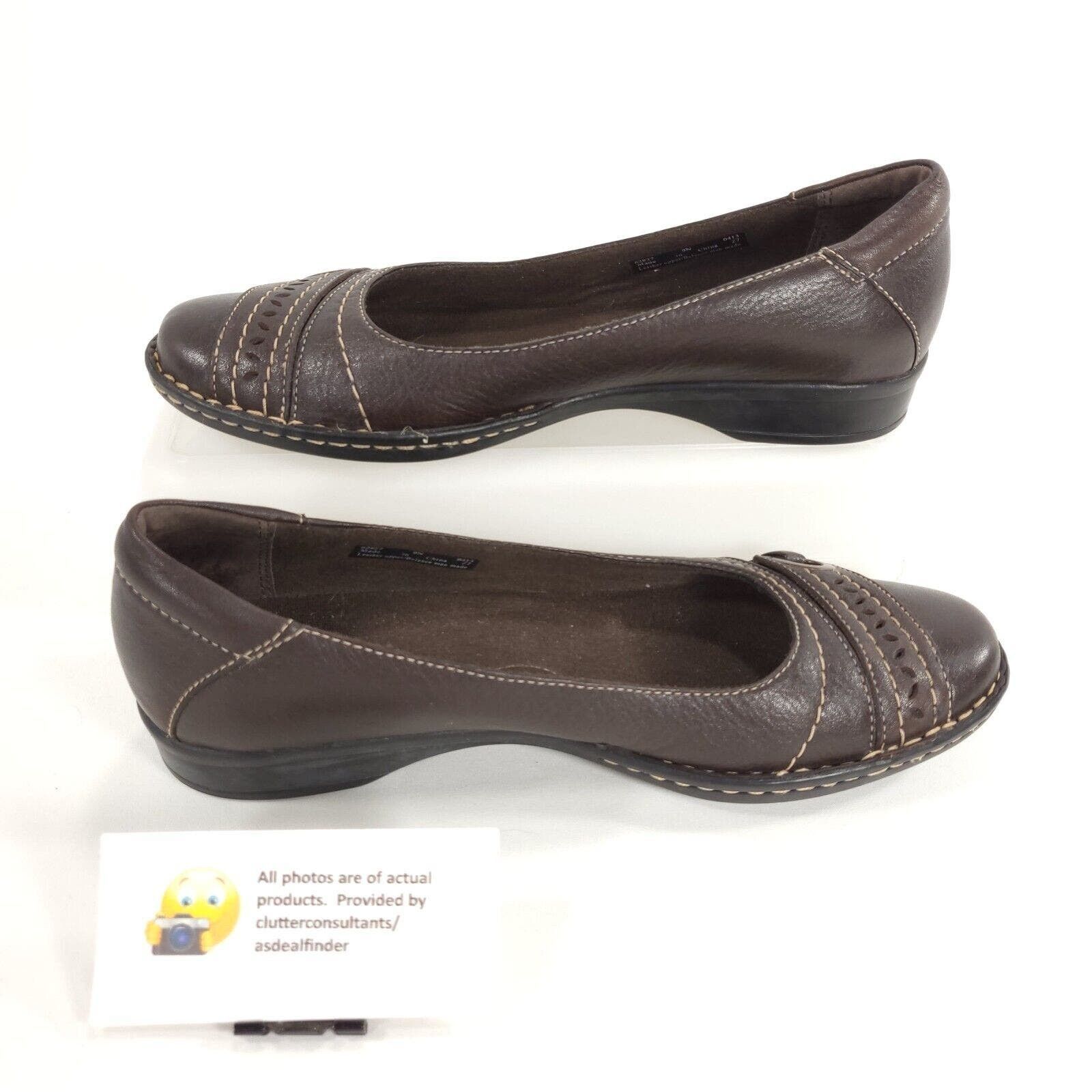 Clarks Clarks Bendables Ballet Flat Womens Size 9 62827 Brown Black Size US 9 / IT 39 - 4 Thumbnail