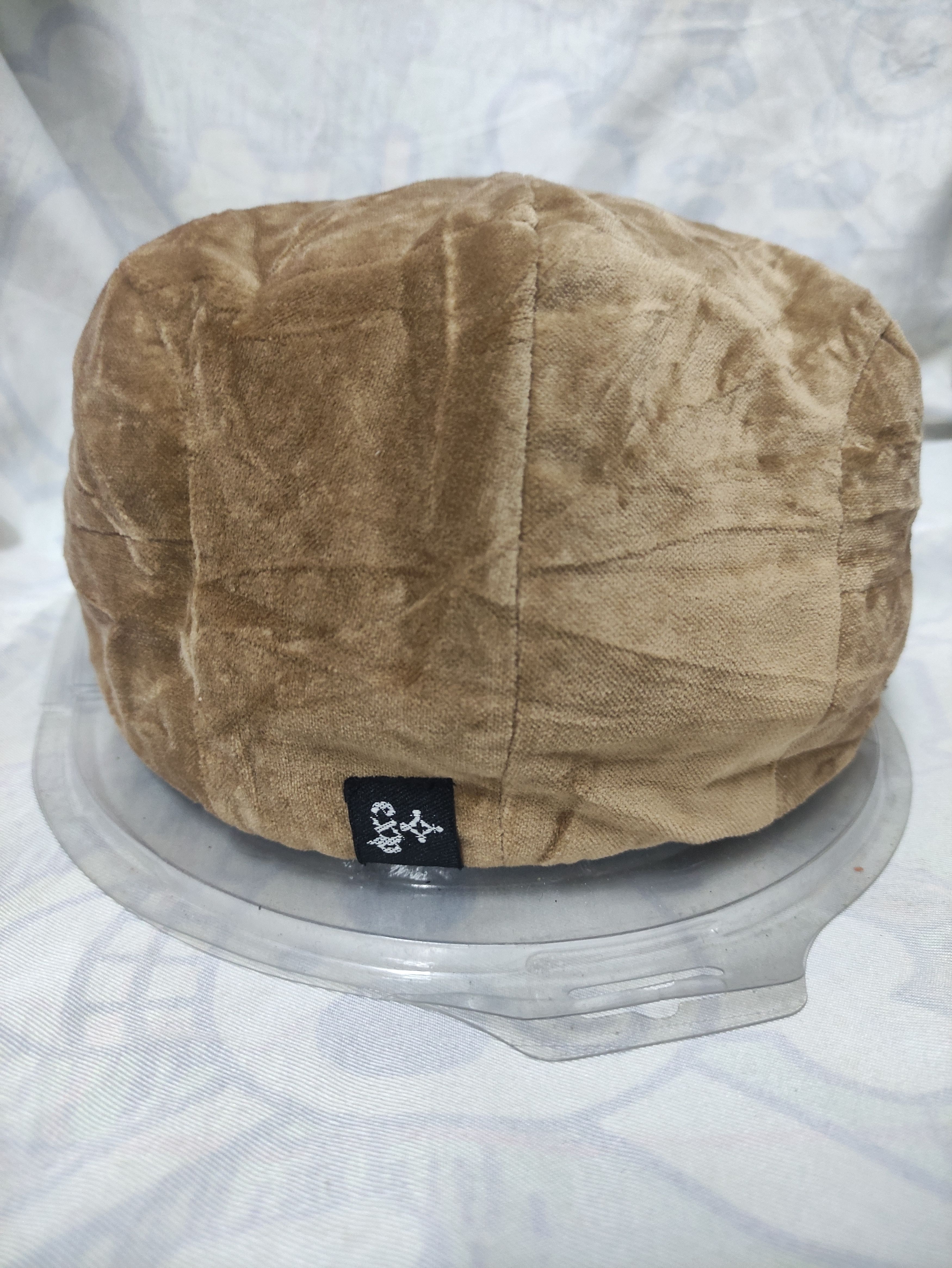 Japanese Brand × Vintage EXPARTURE VINTAGE BARETTA CAP VELVET PATCHWORK DESIGN Size ONE SIZE - 5 Thumbnail