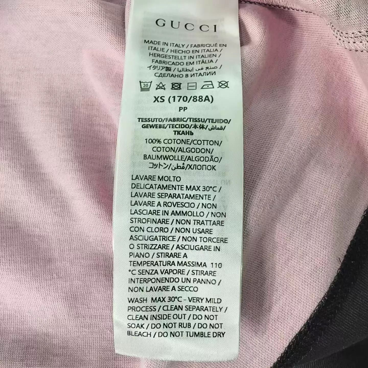 Gucci GUCCI new logo short sleeve crewneck T-shirt XS Size US XS / EU 42 / 0 - 4 Thumbnail