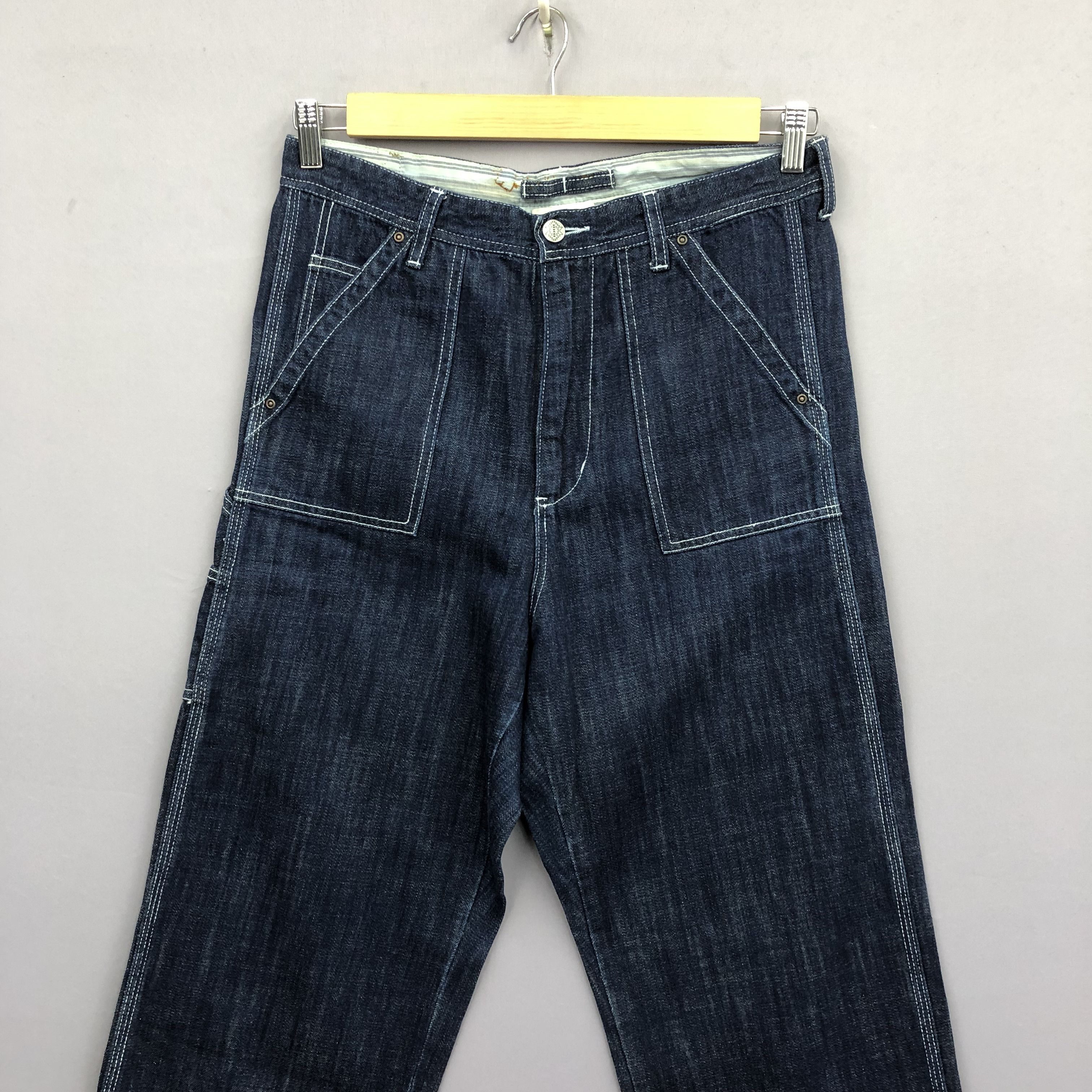 JNCO Crazy 90s Jnco Style Baggy Jeans Multipocket Carpenter Denim Size US 32 / EU 48 - 4 Thumbnail