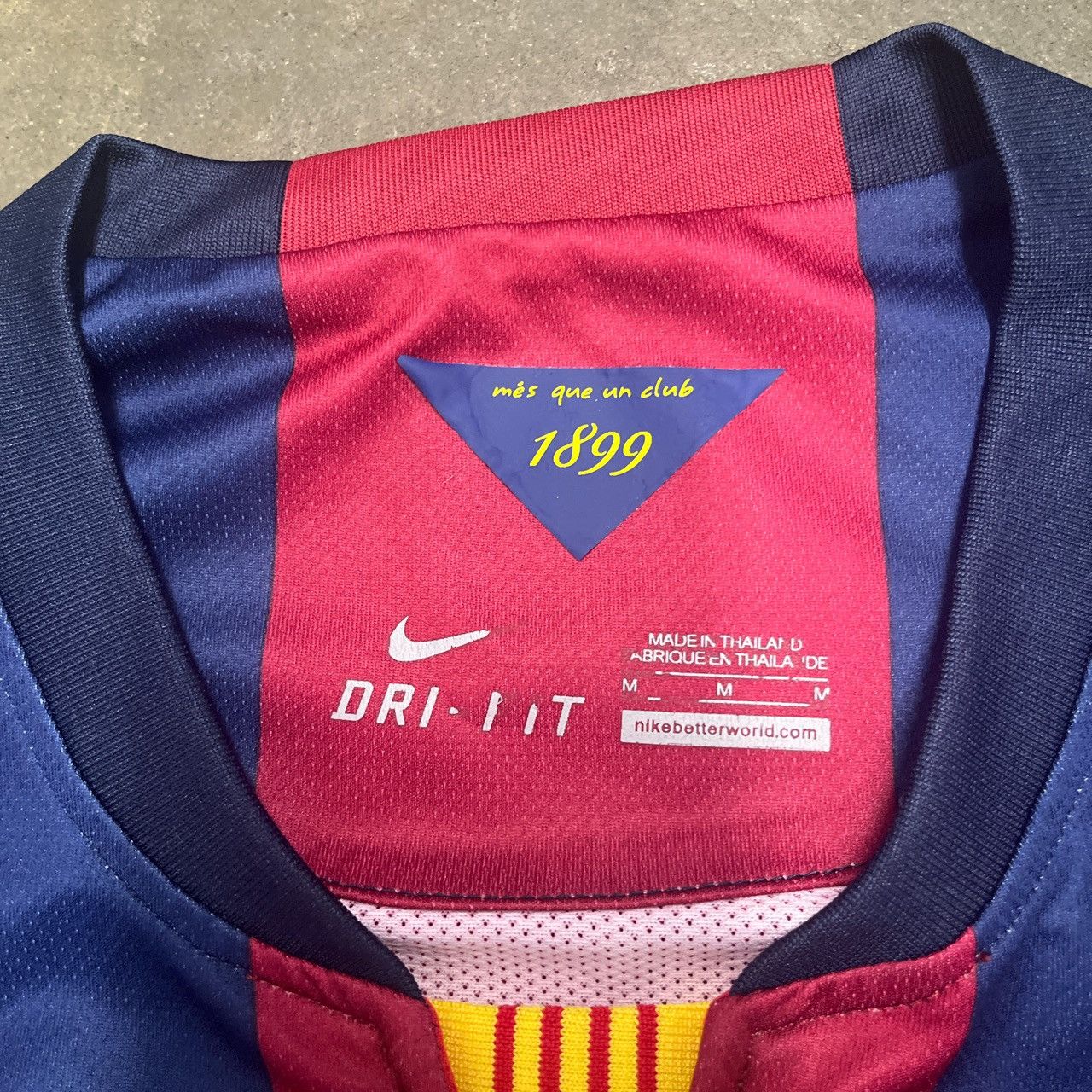 Nike Nike Fc Barcelona 2014/15 Messi Jersey Mens Medium Rare Size US M / EU 48-50 / 2 - 3 Thumbnail