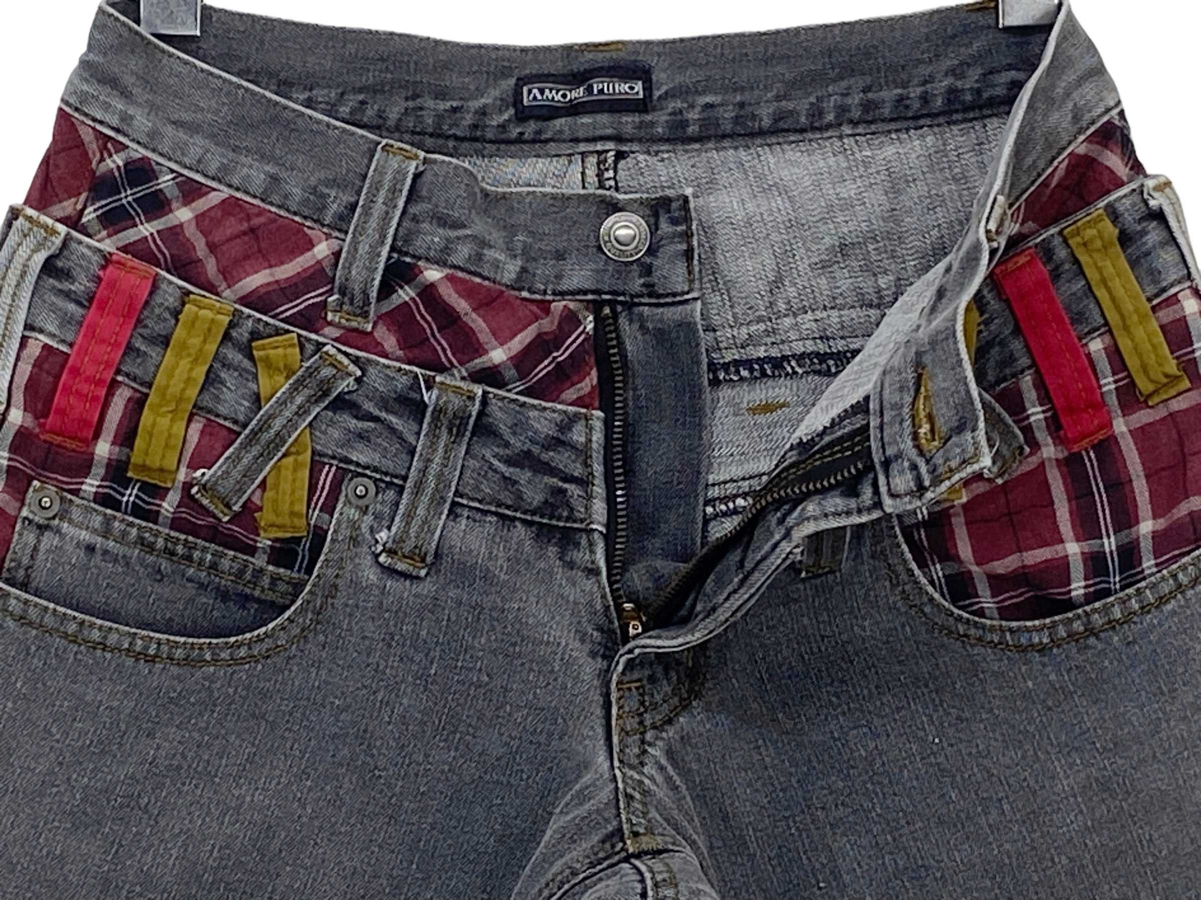 Japanese Brand Amore Puro Denim Jeans Double Waist Japanese Brand Jeans Size US 28 / EU 44 - 7 Thumbnail