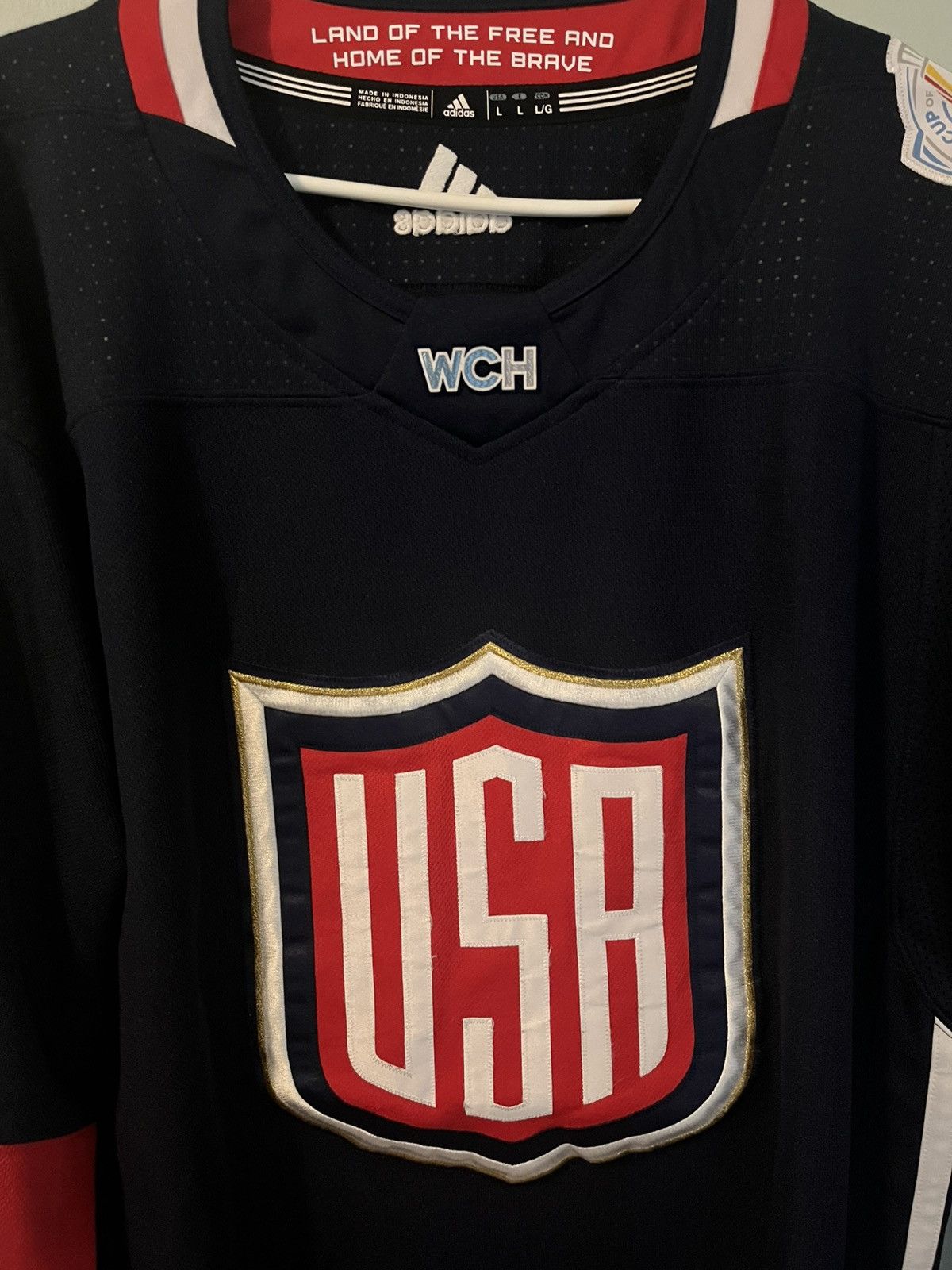Adidas 2016 Team USA Adidas Jersey Size US L / EU 52-54 / 3 - 1 Thumbnail