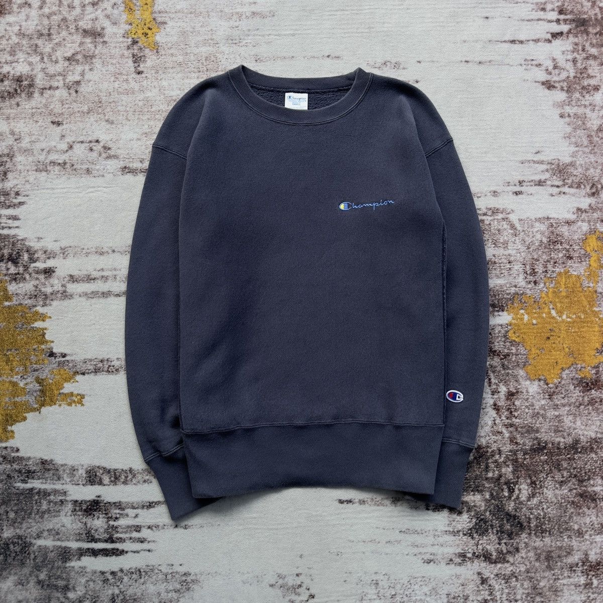 Champion VINTAGE CHAMPION REVERSE WEAVE EMBROIDED LOGO 90’s CREWNECK Size US S / EU 44-46 / 1 - 1 Thumbnail