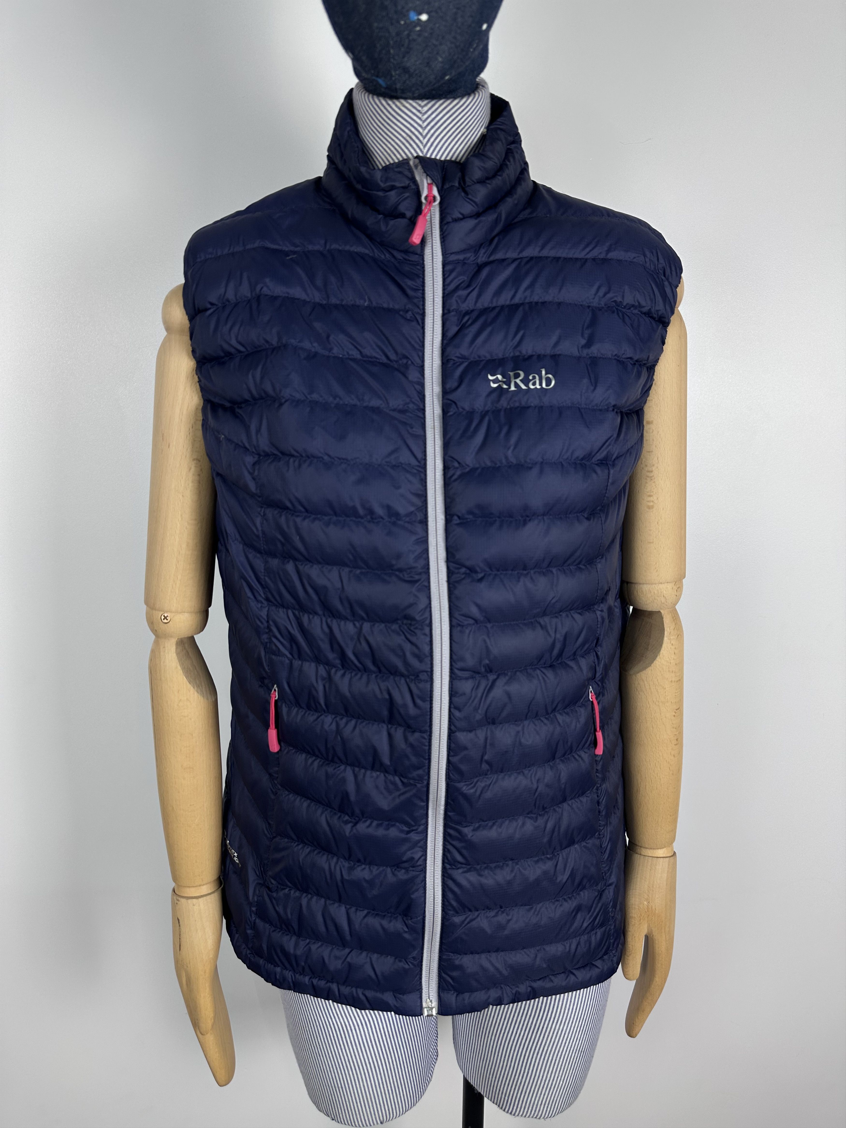 Rab RAB Womens Microlight Down Puffer Vest Gilet Pertex Nikwax Size M / US 6-8 / IT 42-44 - 2 Thumbnail