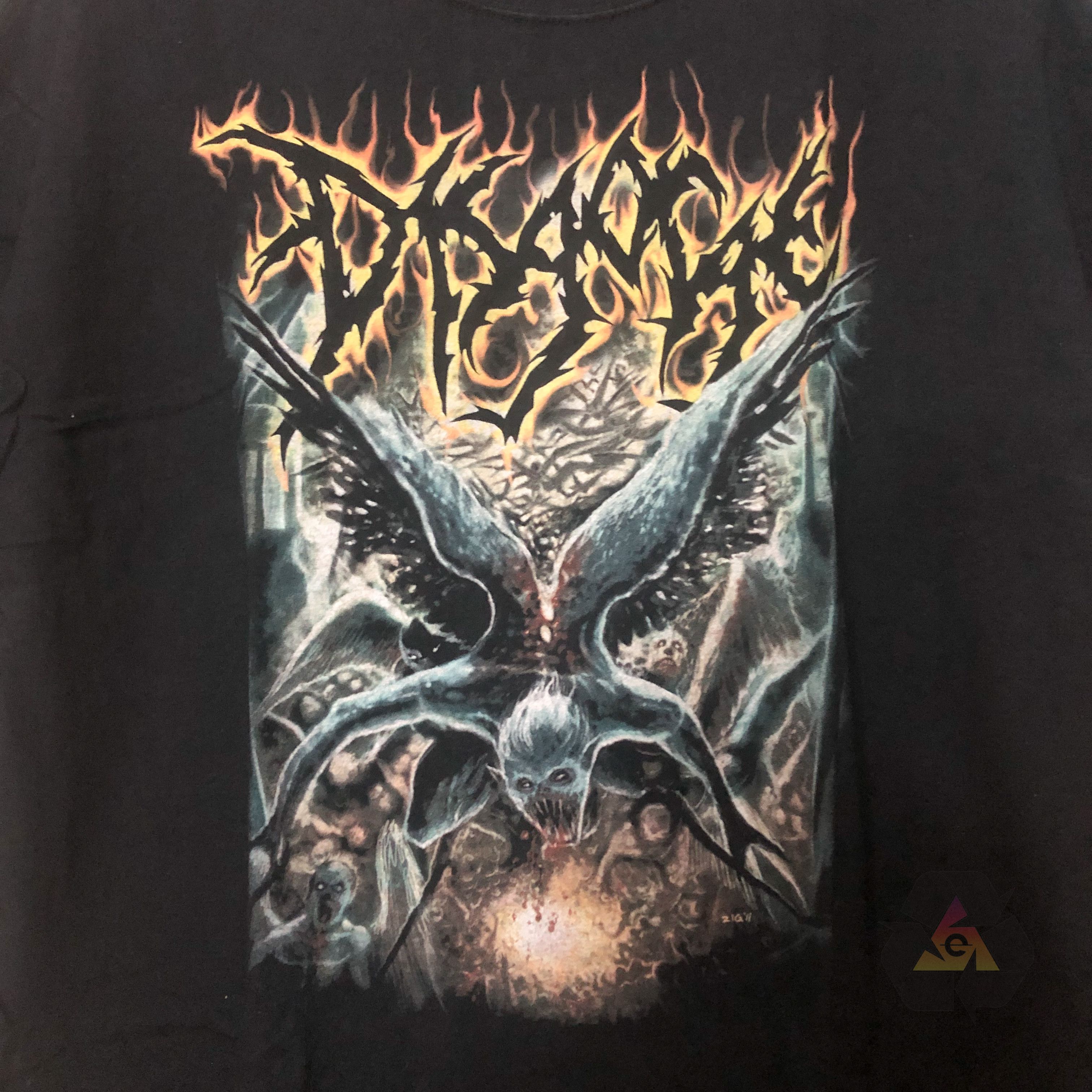 Band Tees Vintage Rare DISGORGE Perish Angel Brutal Band T-Shirt Size US XL / EU 56 / 4 - 5 Thumbnail