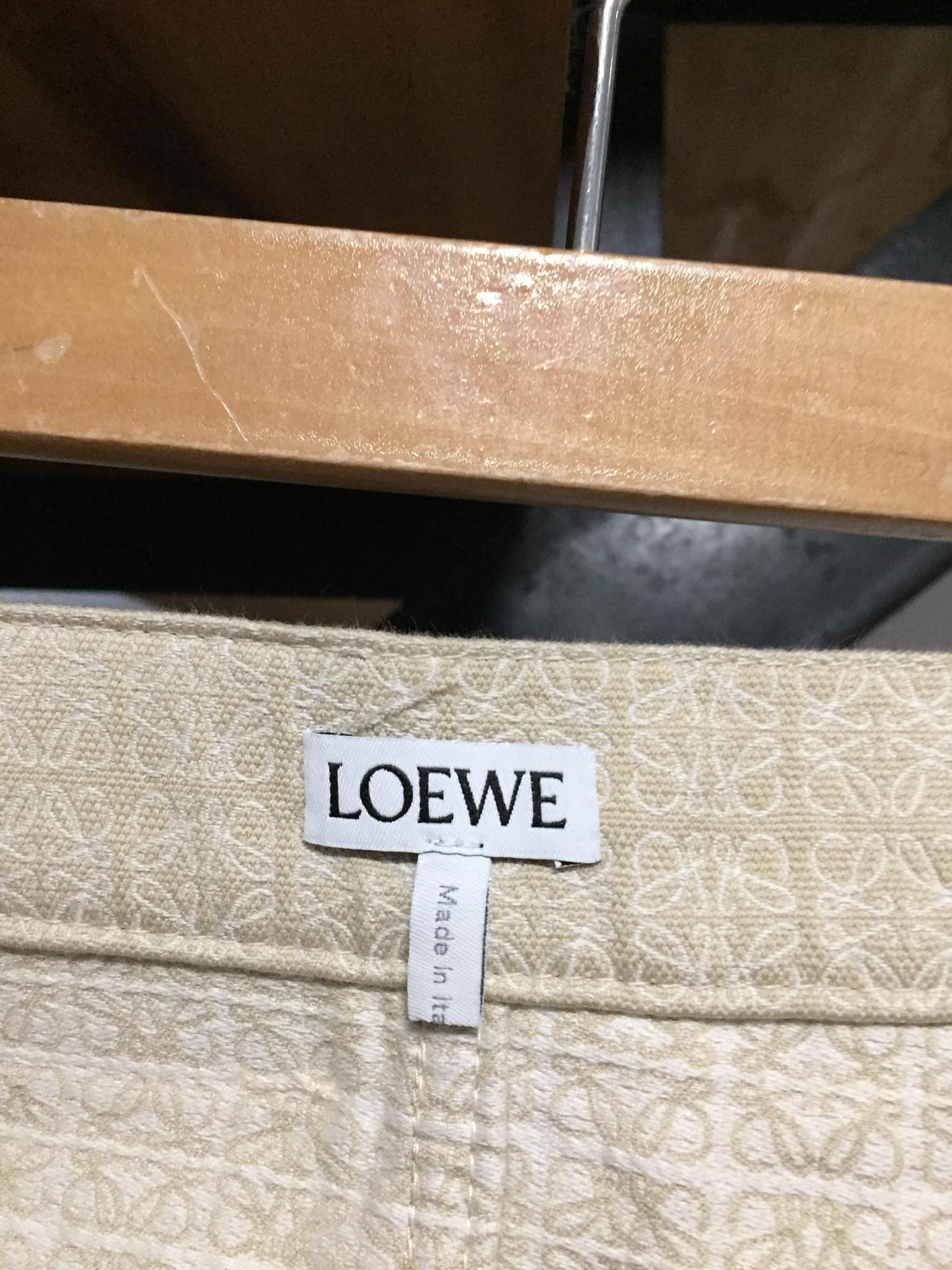 Loewe LOEWE ANAGRAM JACQUARD MINI SKIRT Size 36" / US 14 / IT 50 - 7 Thumbnail