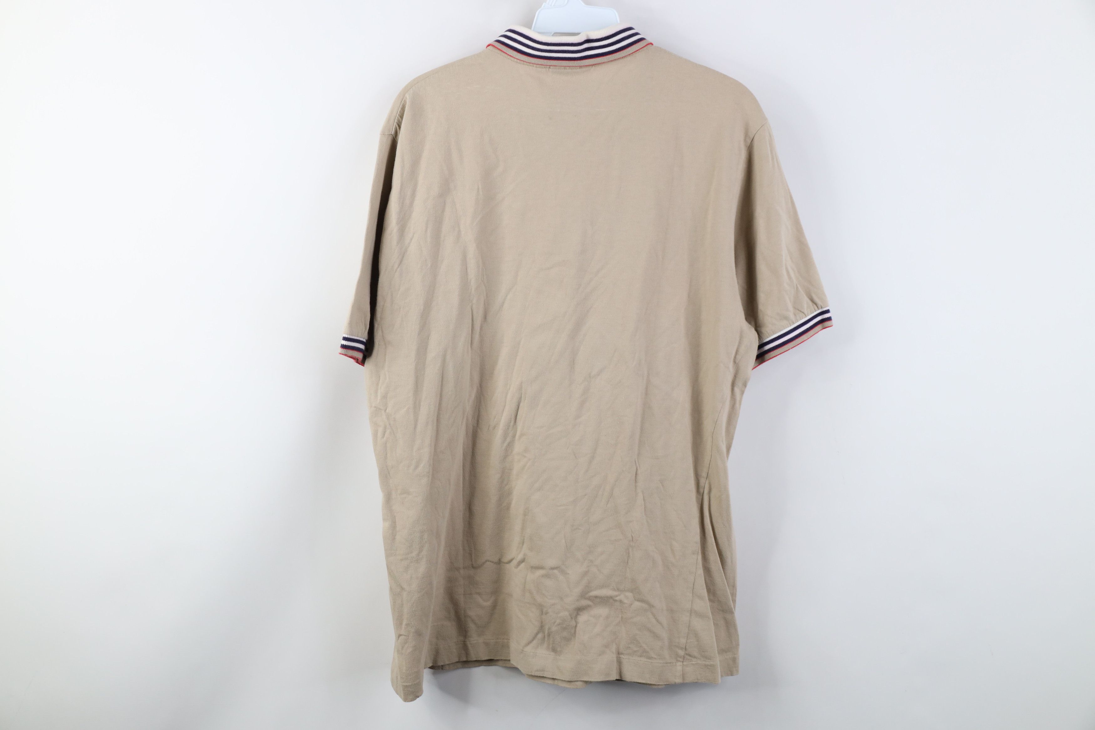 Ralph Lauren Vintage 70s Chaps Ralph Lauren Horse Crest Collared Polo Size US L / EU 52-54 / 3 - 13 Thumbnail