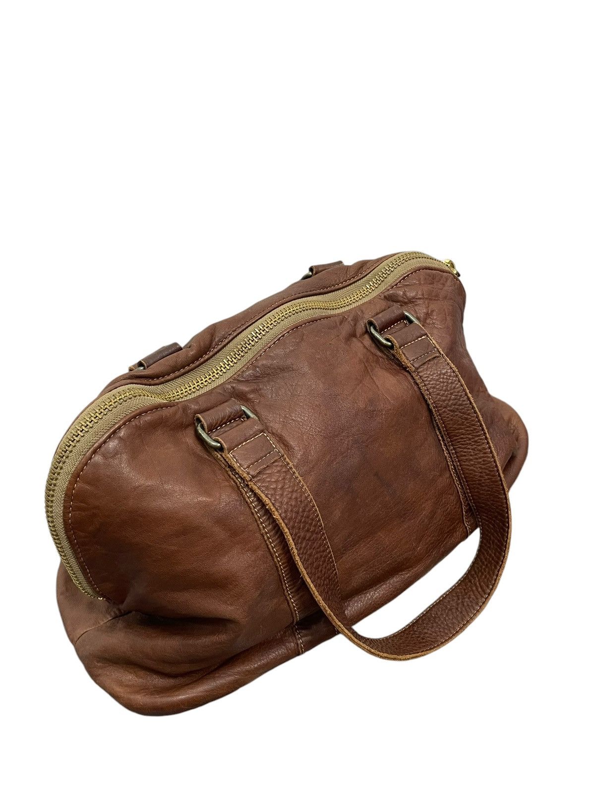Genuine Leather Full Leather Patina B&Y United Arrows Tote Shoulder Bag 1🟩1 Size ONE SIZE - 6 Thumbnail
