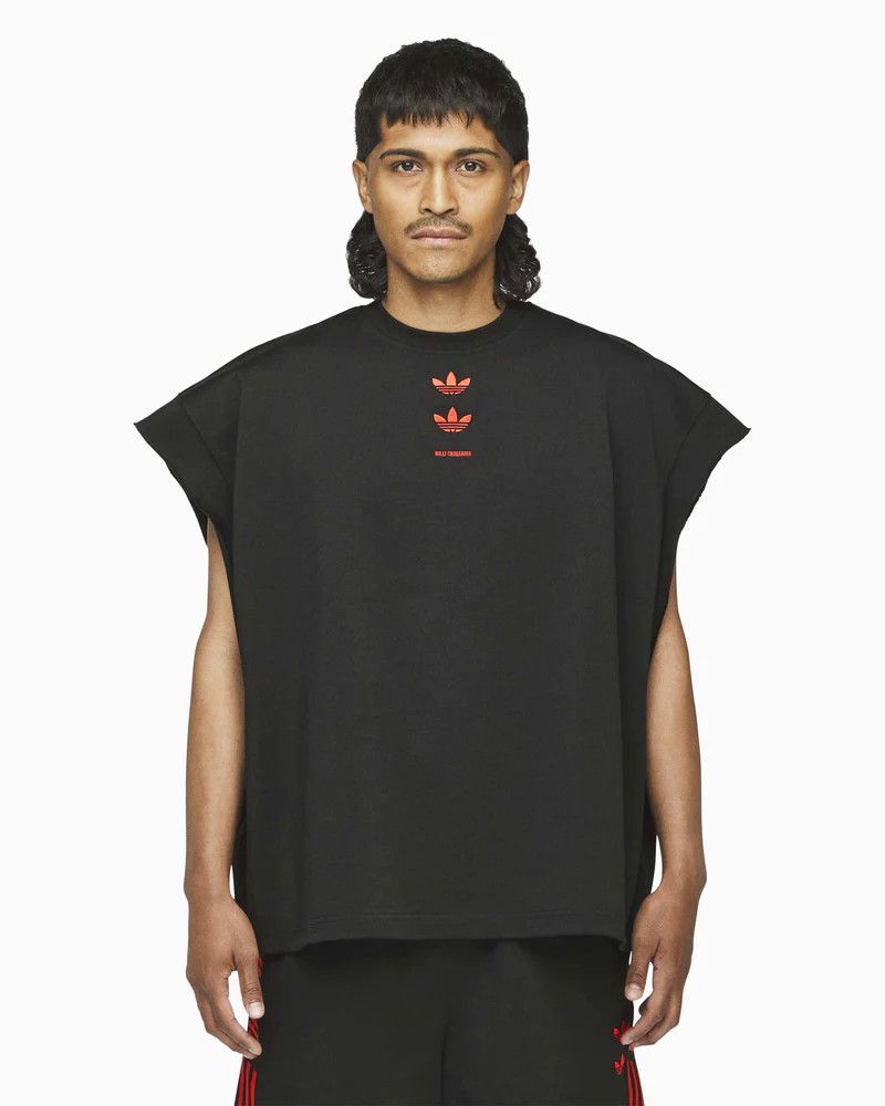 Adidas × Willy Chavarria o1mle0526 Muscle Tank Top in Black Size US S / EU 44-46 / 1 - 4 Thumbnail