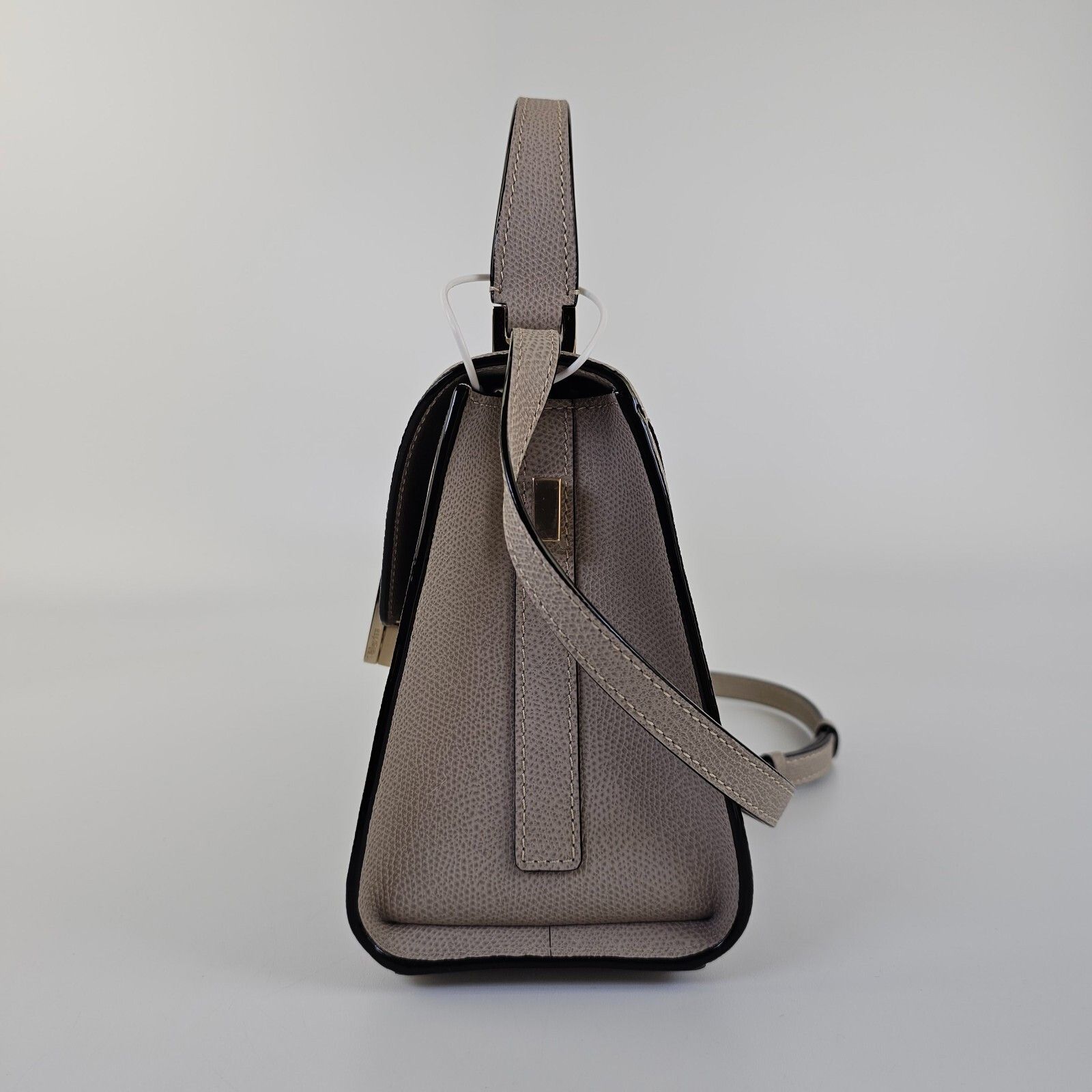 Valextra VALEXTRA Iside Mini Nude Leather Top Handle Bag New Size ONE SIZE - 6 Thumbnail