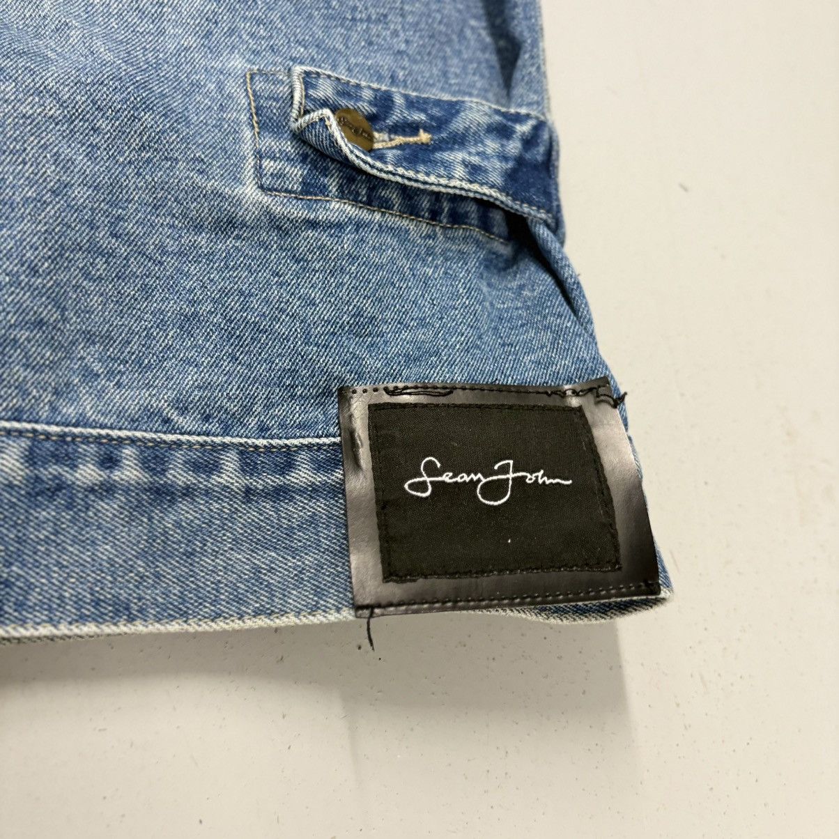 Sean John 2000s Sean John Blue Denim Jacket - Men's XL Size US XL / EU 56 / 4 - 9 Thumbnail