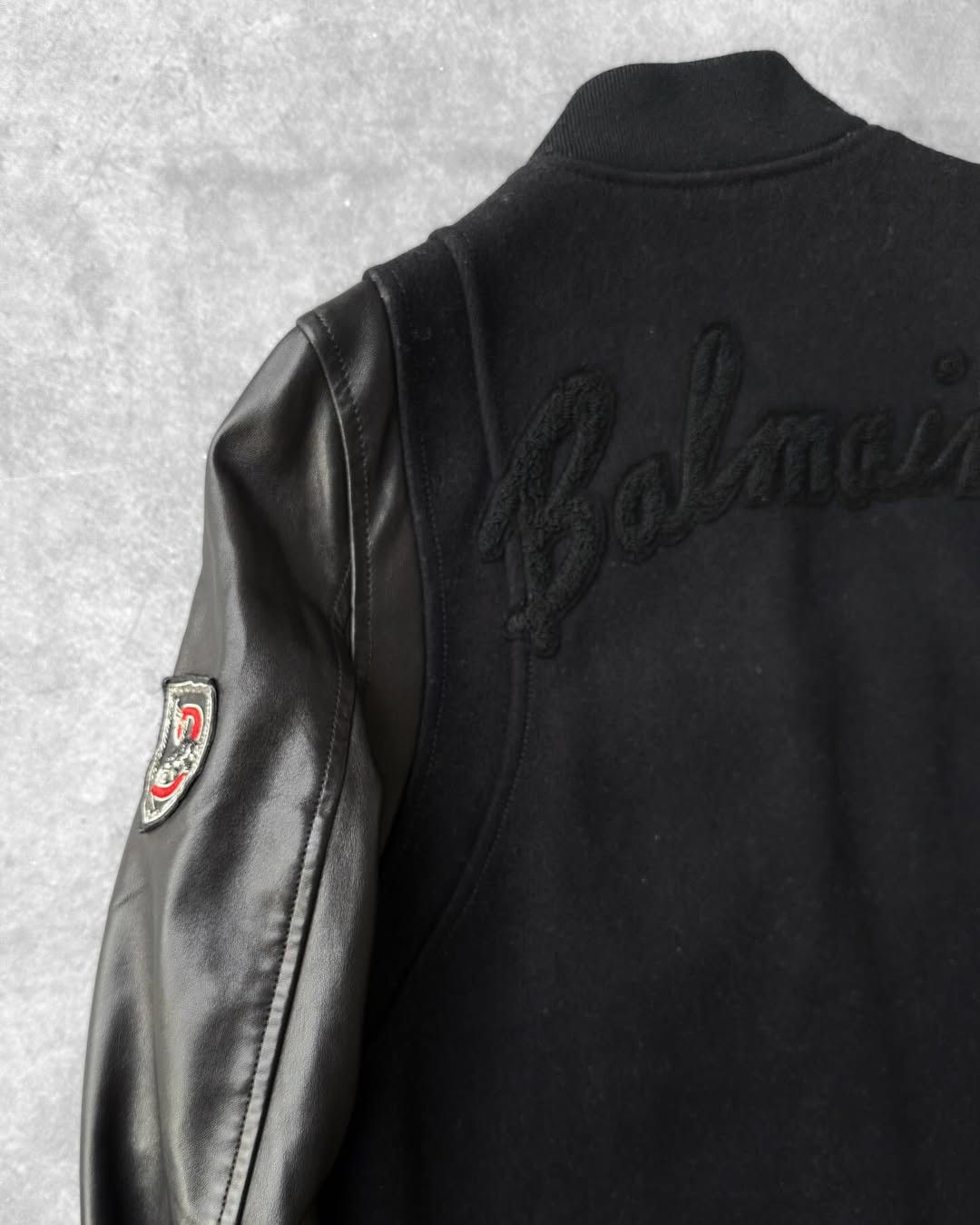 Balmain Balmain SS11 Leather Varsity Jacket, by Christophe Decarnin Size US S / EU 44-46 / 1 - 8 Thumbnail