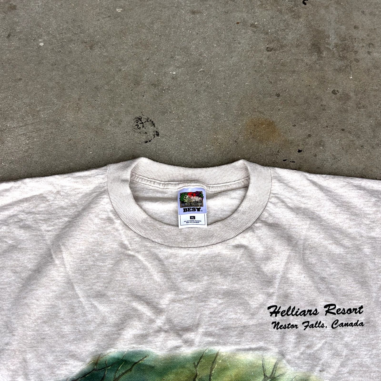 Vintage Y2K Canadian Fishing T-Shirt XL Size US XL / EU 56 / 4 - 3 Thumbnail
