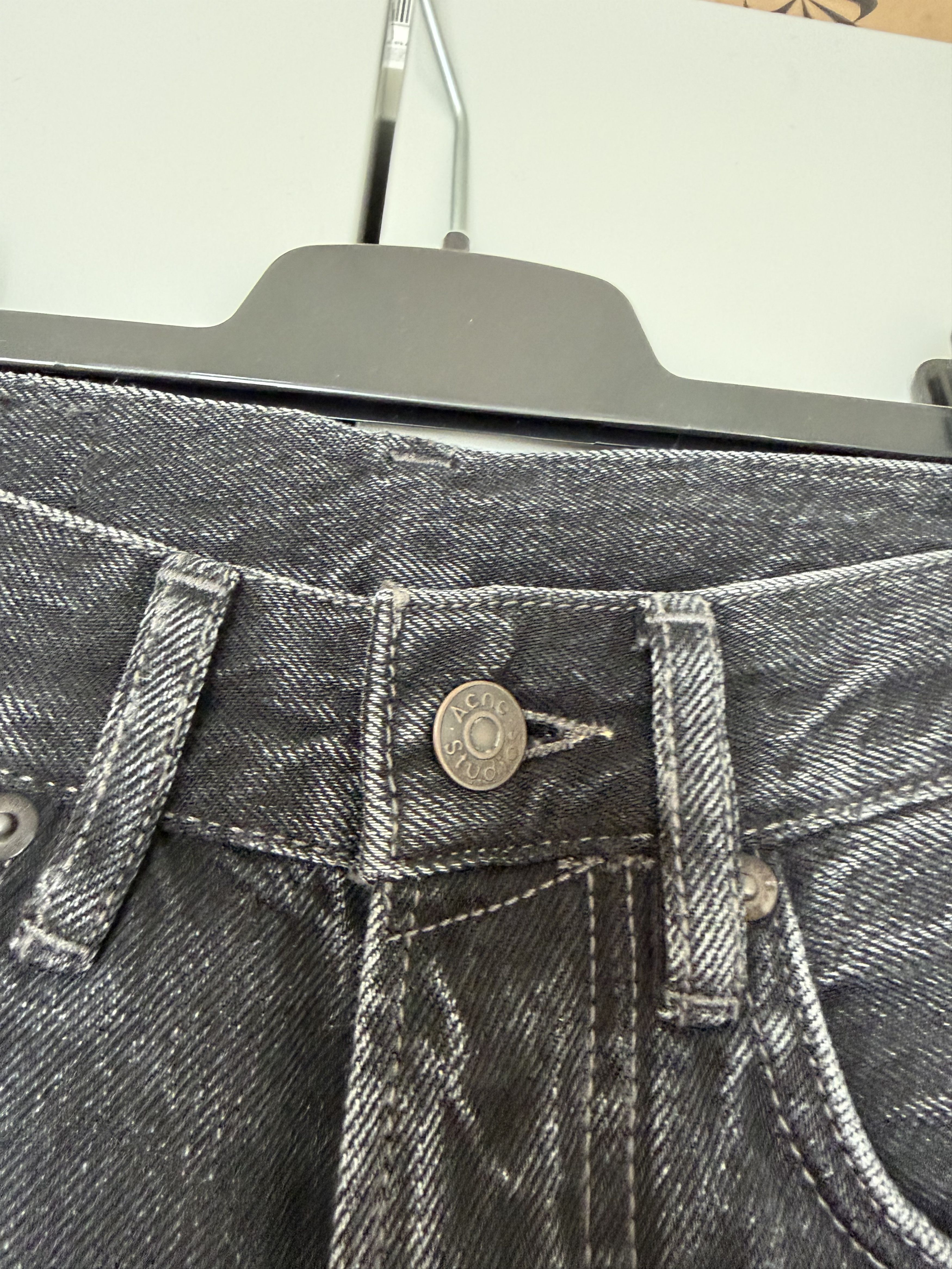Acne Studios Acne Studios Mece Vintage Black denim pants Size 24" / US 00 / IT 34 - 5 Thumbnail